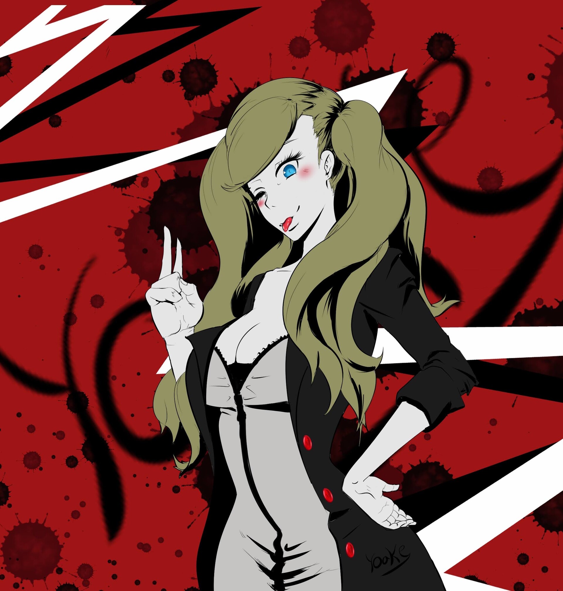 Ann persona 5 fan art