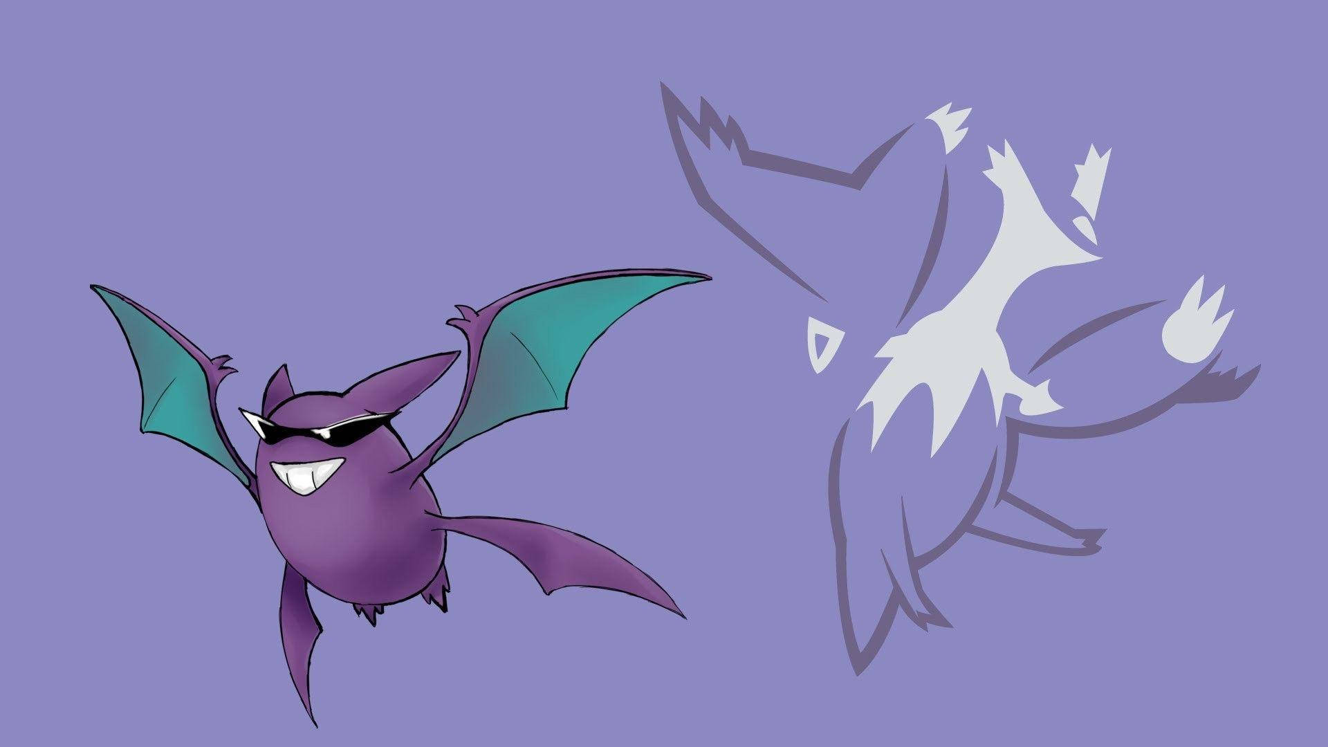 Download Pokémon Crobat And Latios Wallpaper