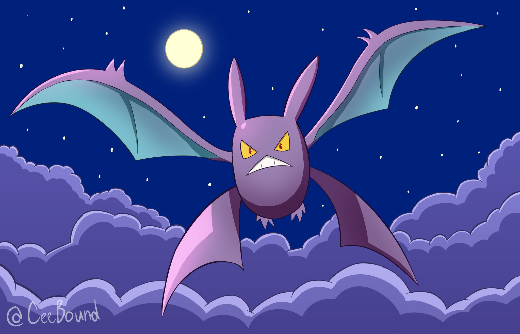 Boundary one of my favorite pokemon #crobat, more to come! #pokemon #fanart #nintendo