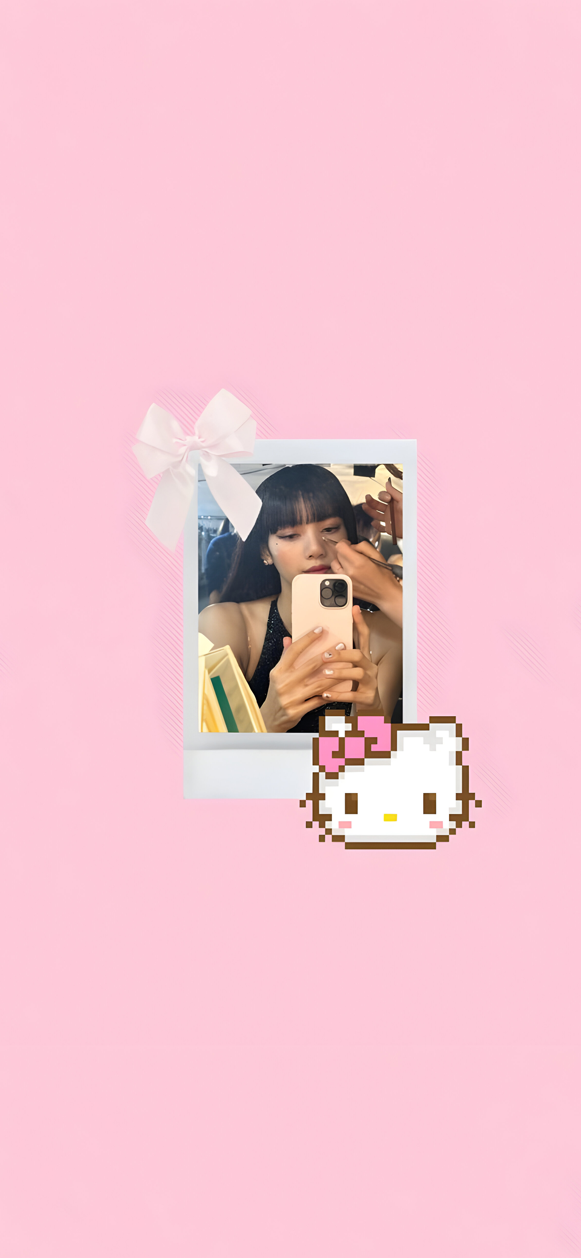 BLACKPINK Lisa Pink Wallpaper K Pop Wallpaper IPhone
