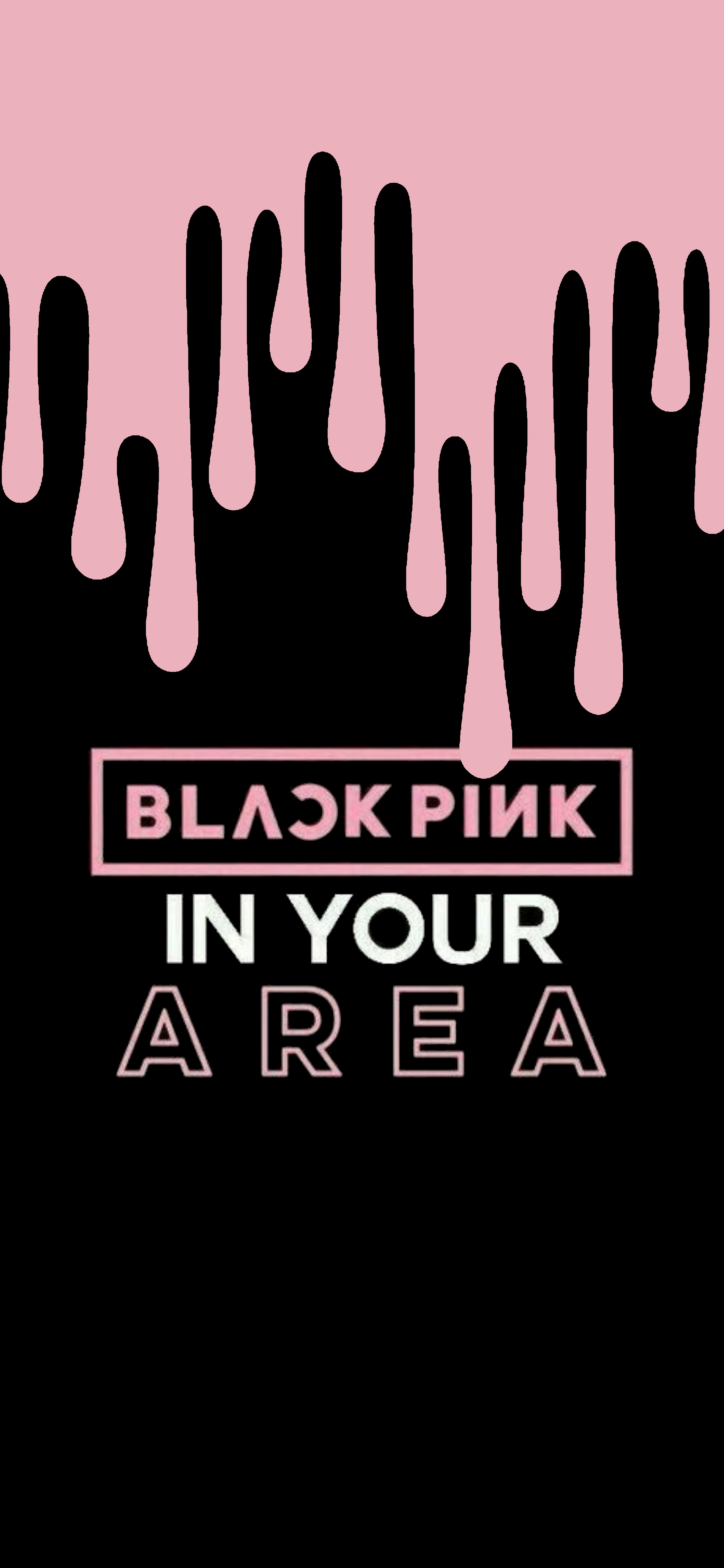 BLACKPINK Dripping Logo Wallpaper K Pop Wallpaper HD
