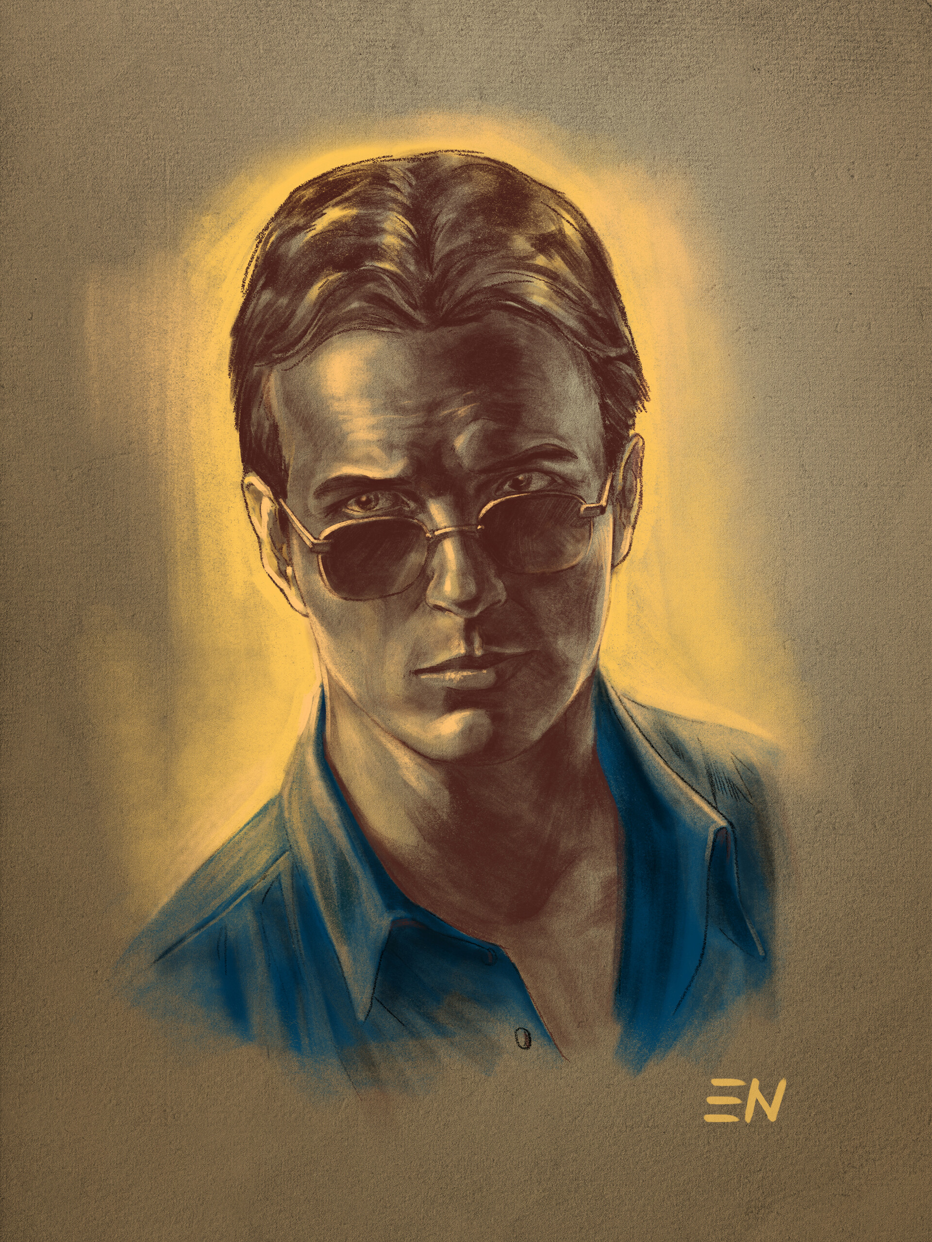 Eugene Napadovsky Cage Portrait