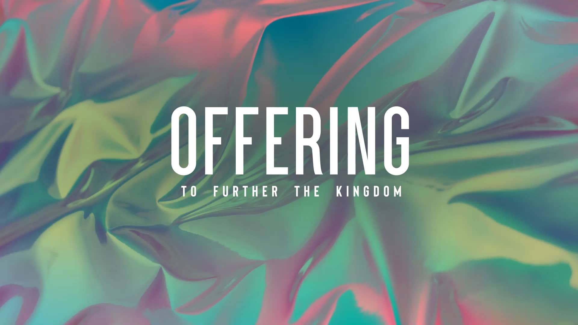 ShareFaith Media Tithes & Offering Chroma Wave Church Motion Graphics