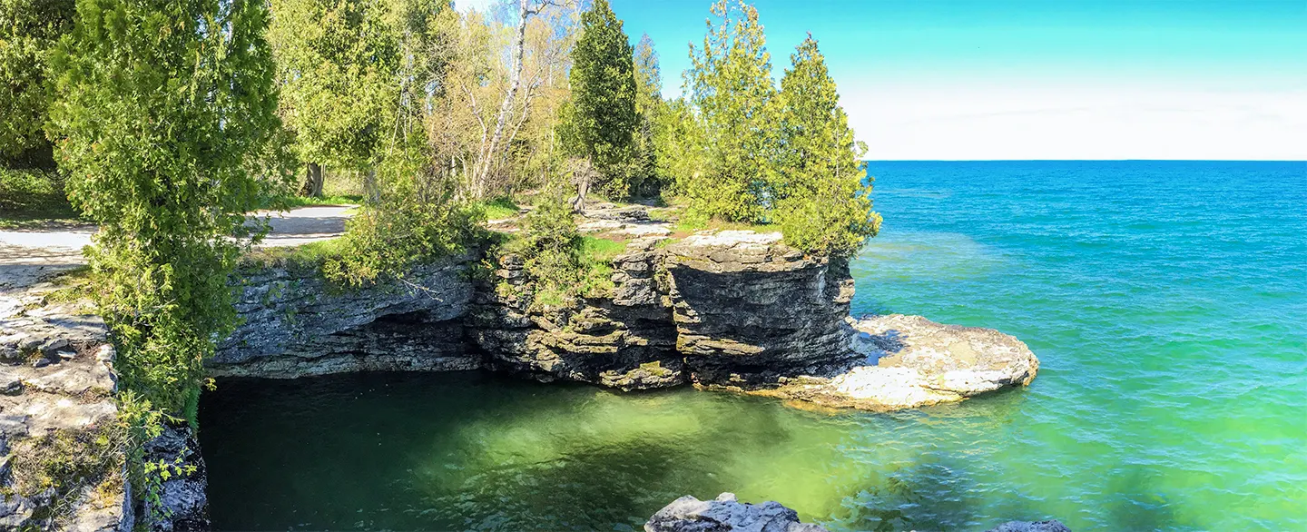 Cave Point Door County Park