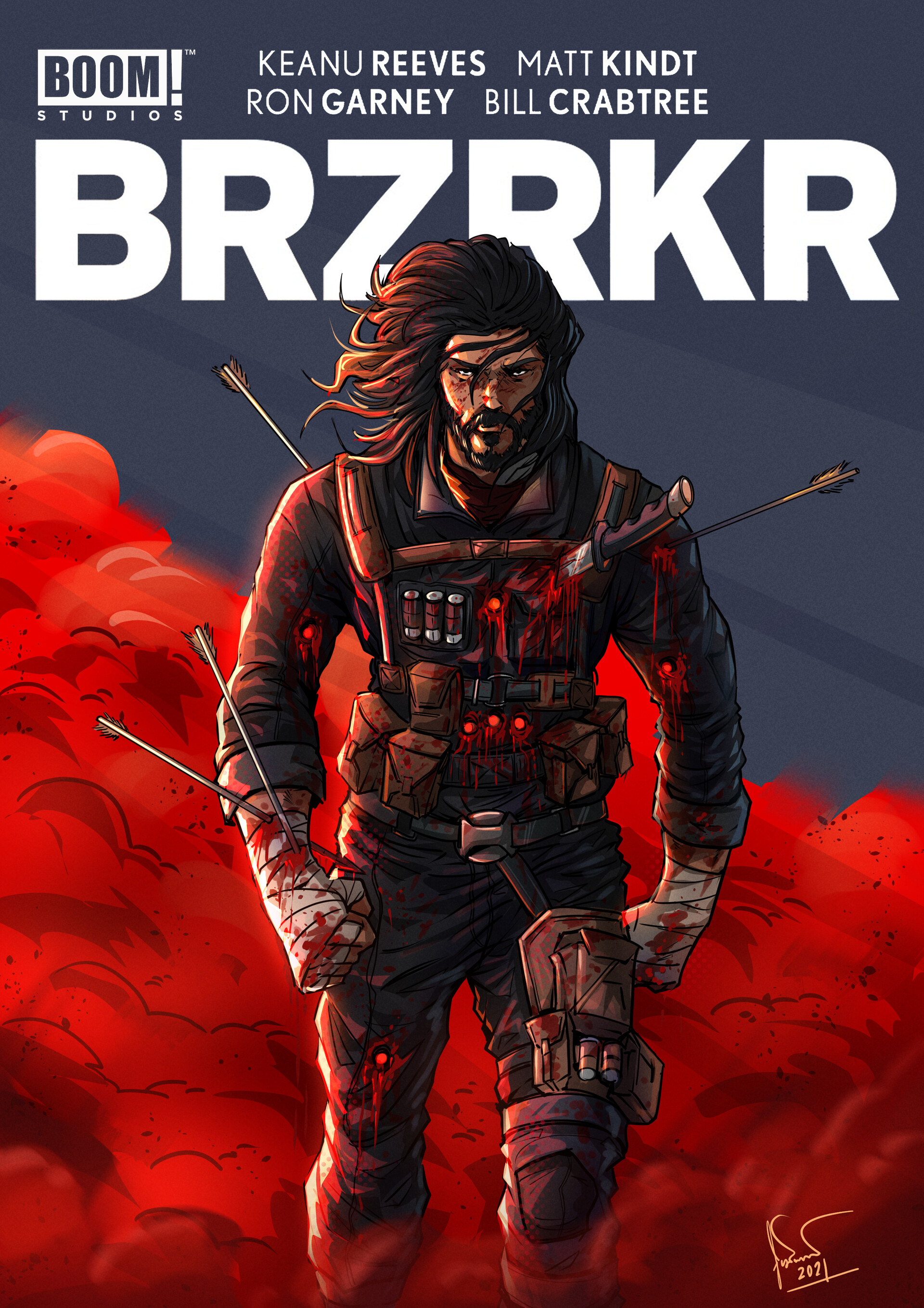 BRZRKR fan art