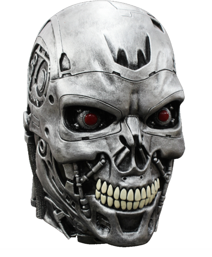 Download Terminator Skull Red Eyes