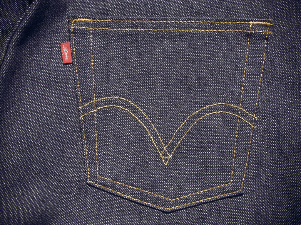 Levi's 501 Raw's Story. Stage One: Right off the shelf