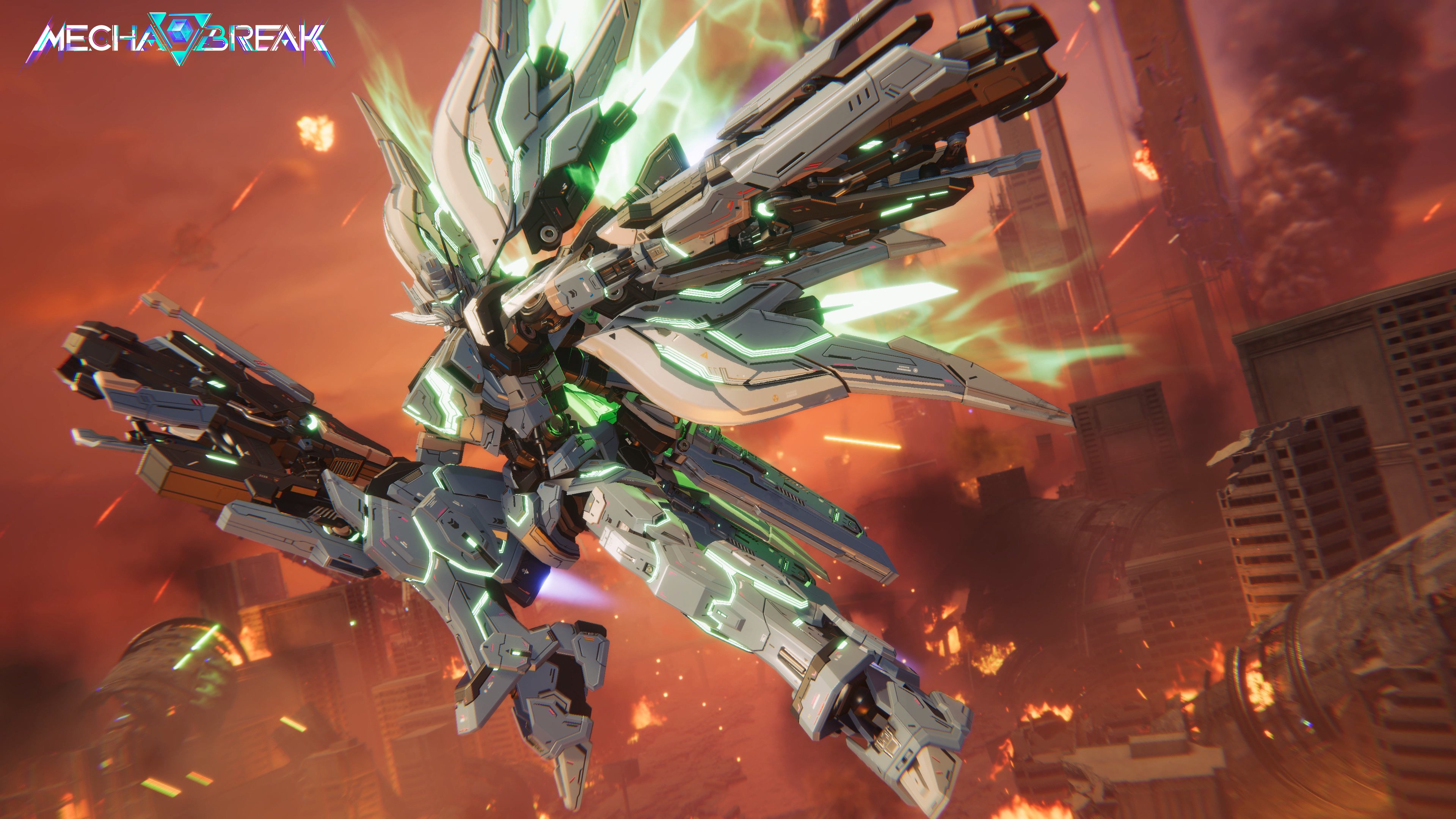 Mecha BREAK all Support Mains! Need a new wallpaper for your desktop or phone? We've got you covered! #LUMINAE #MechaBREAK