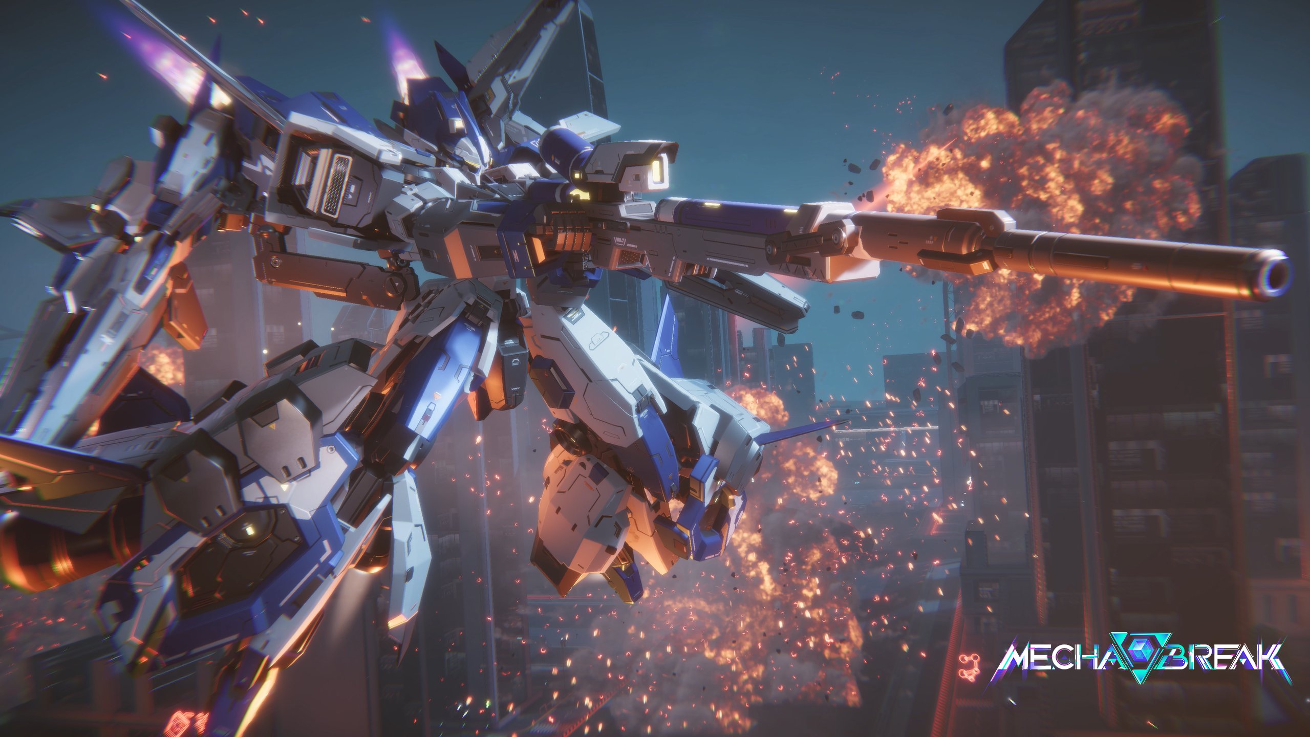 Mecha BREAK you love to snipe from afar? Well set your sights on our latest sniper class wallpaper, AQUILA!