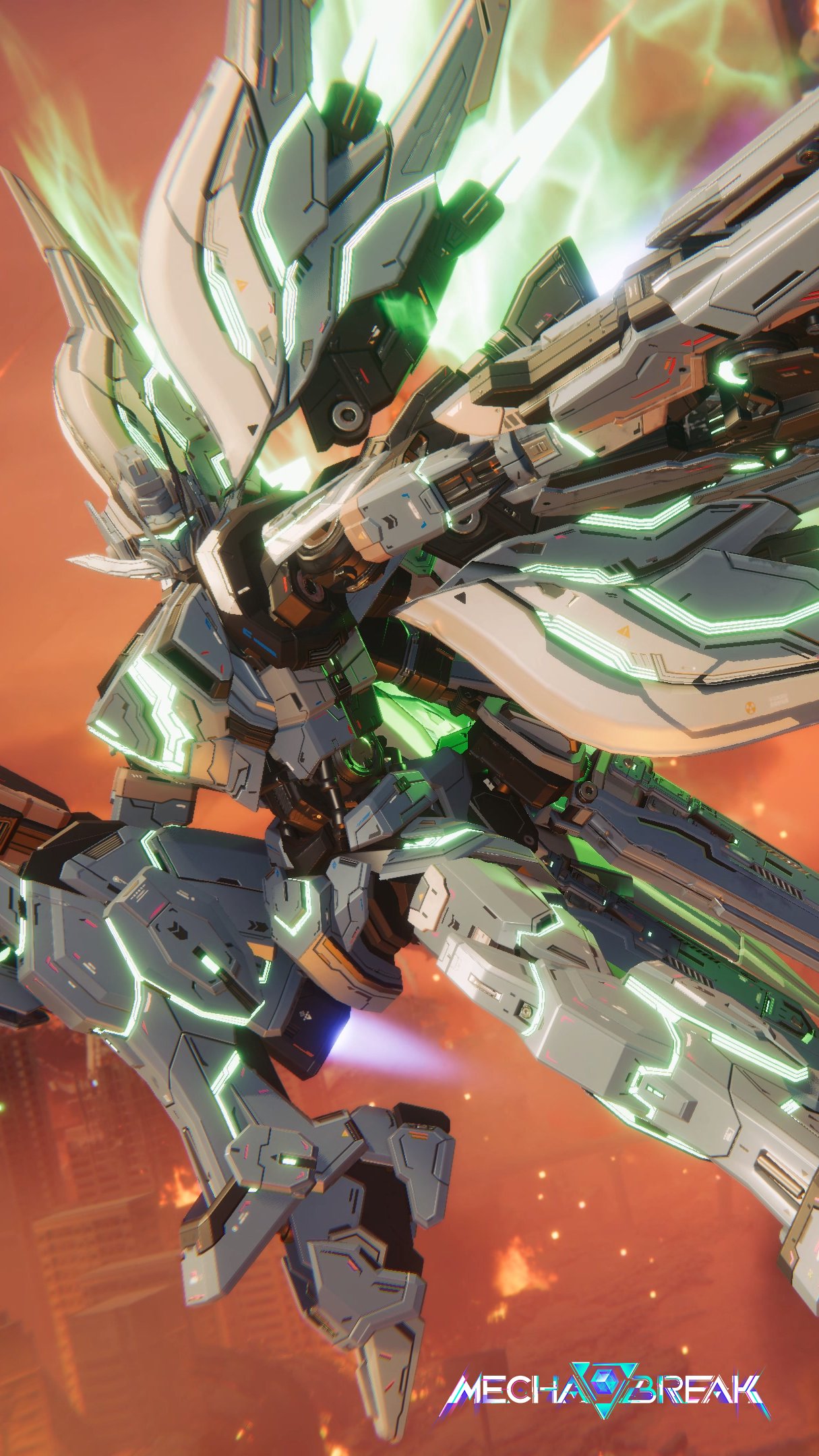 Mecha BREAK all Support Mains! Need a new wallpaper for your desktop or phone? We've got you covered! #LUMINAE #MechaBREAK