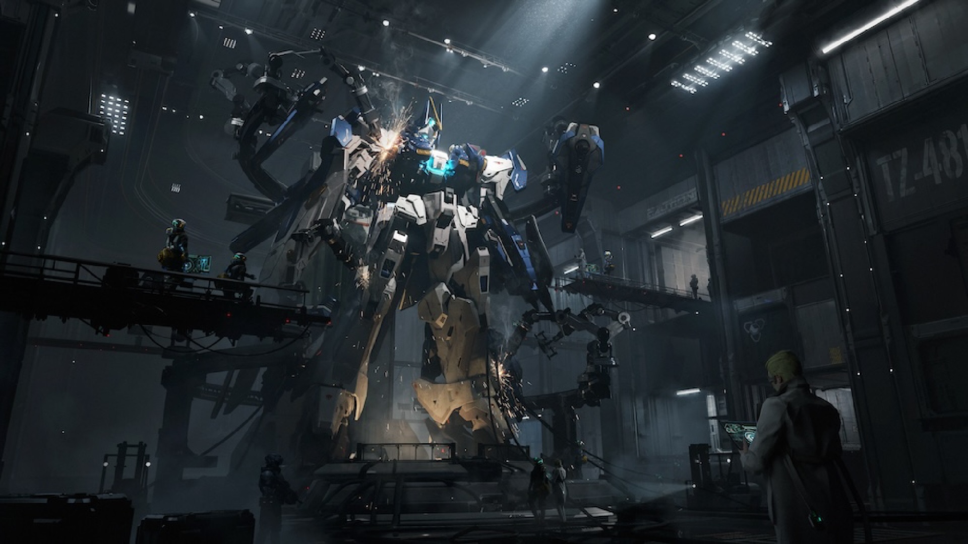 Mecha Break Post Launch Teases Customization Options, Explorable Space Stations, & Infantry Combat