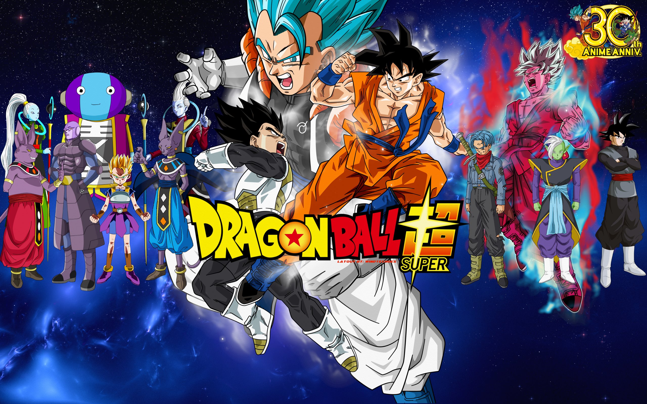 Download Anime Dragon Ball Super HD Wallpaper
