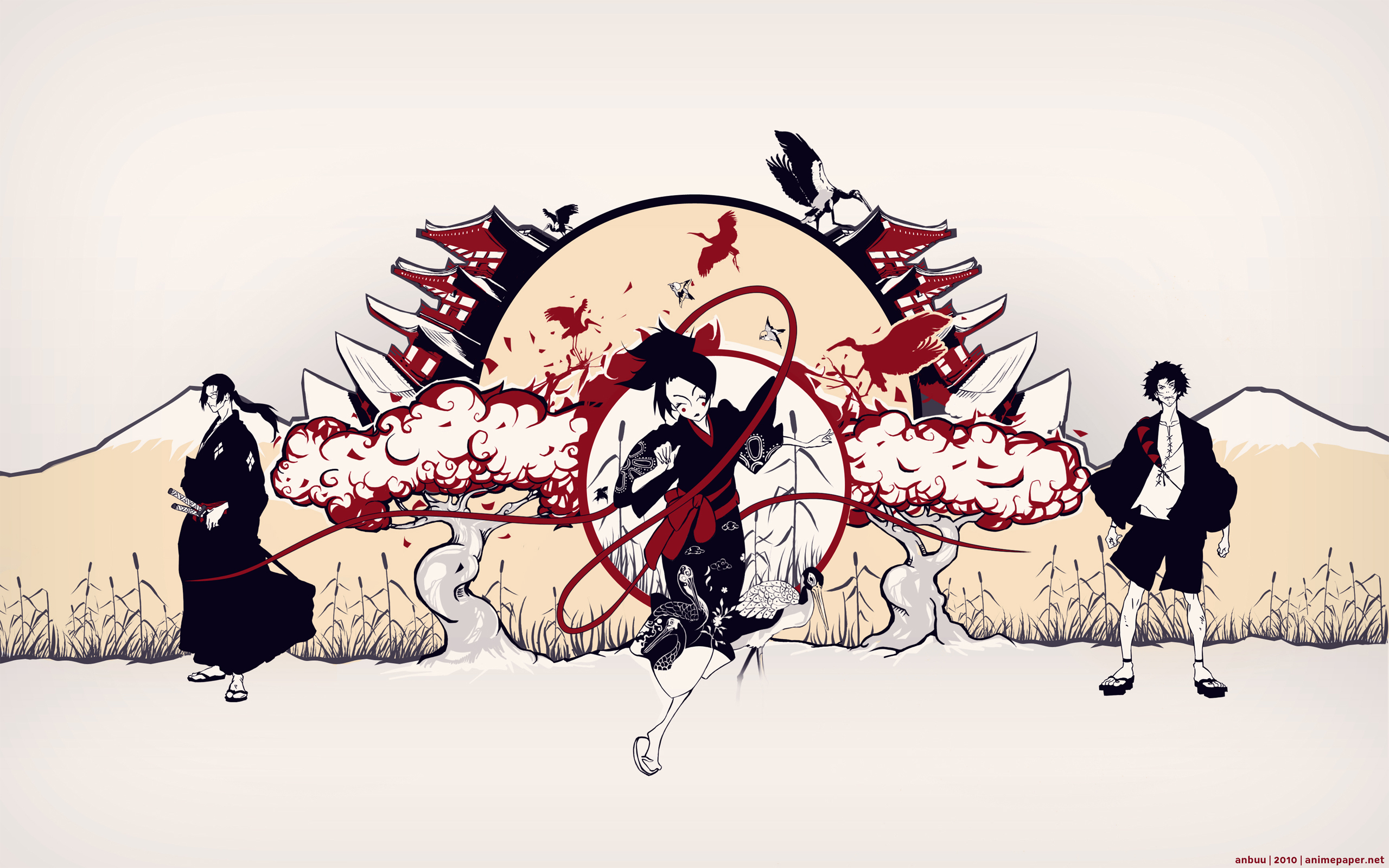 Samurai Champloo HD Wallpaper: A Stylish Anime Adventure