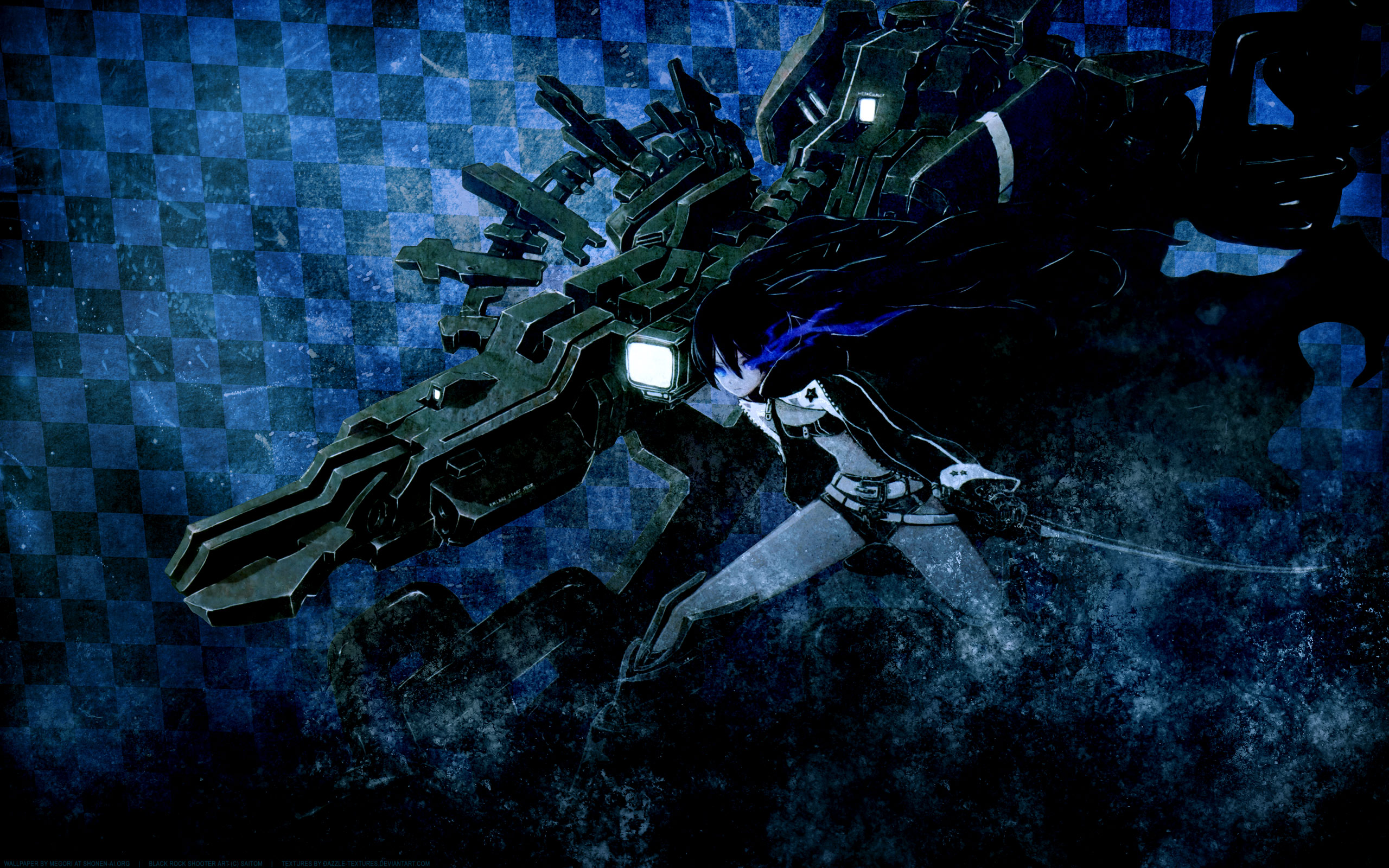 Download Anime Black Rock Shooter HD Wallpaper