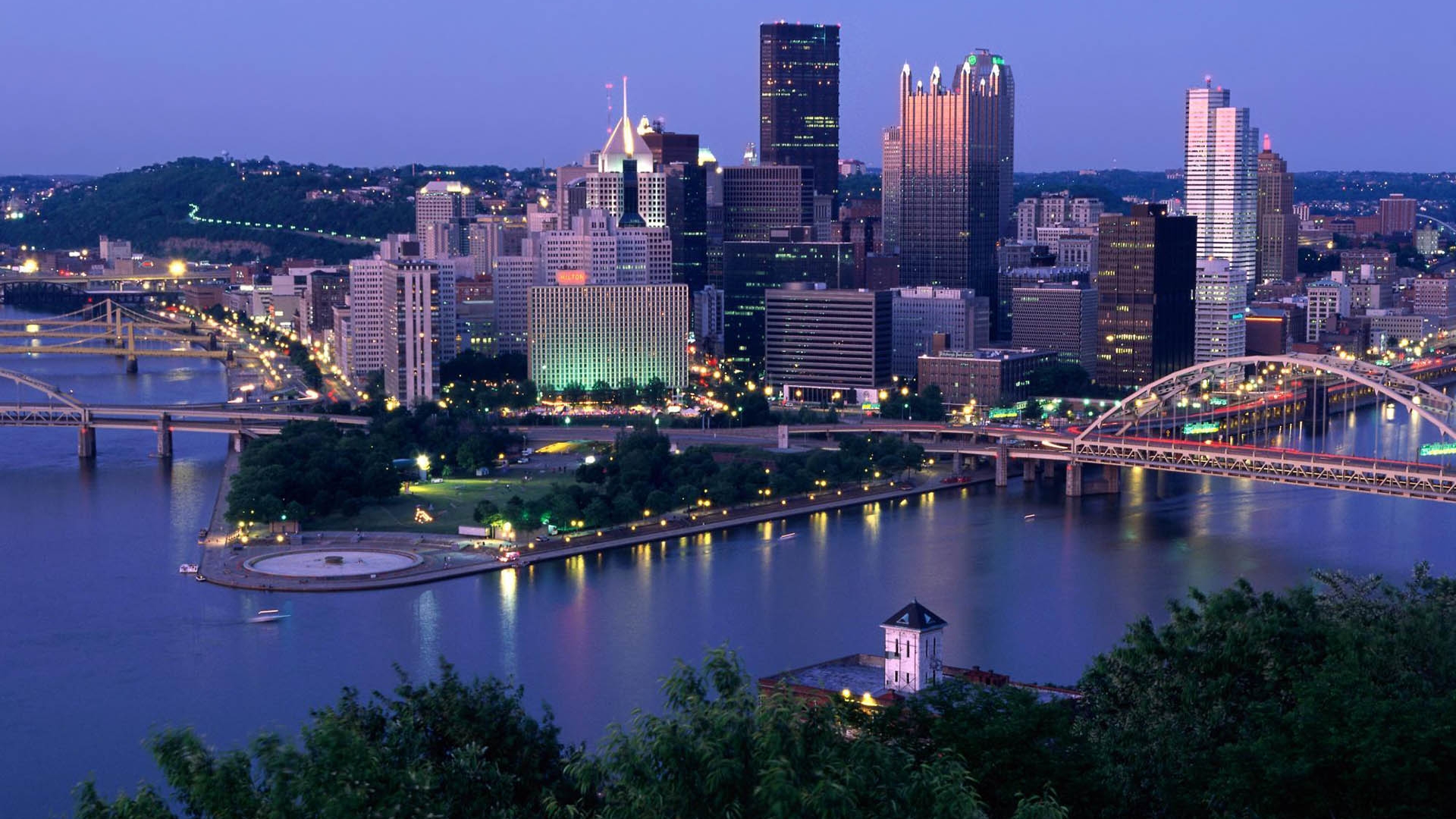 Download Man Made Pittsburgh HD Wallpaper