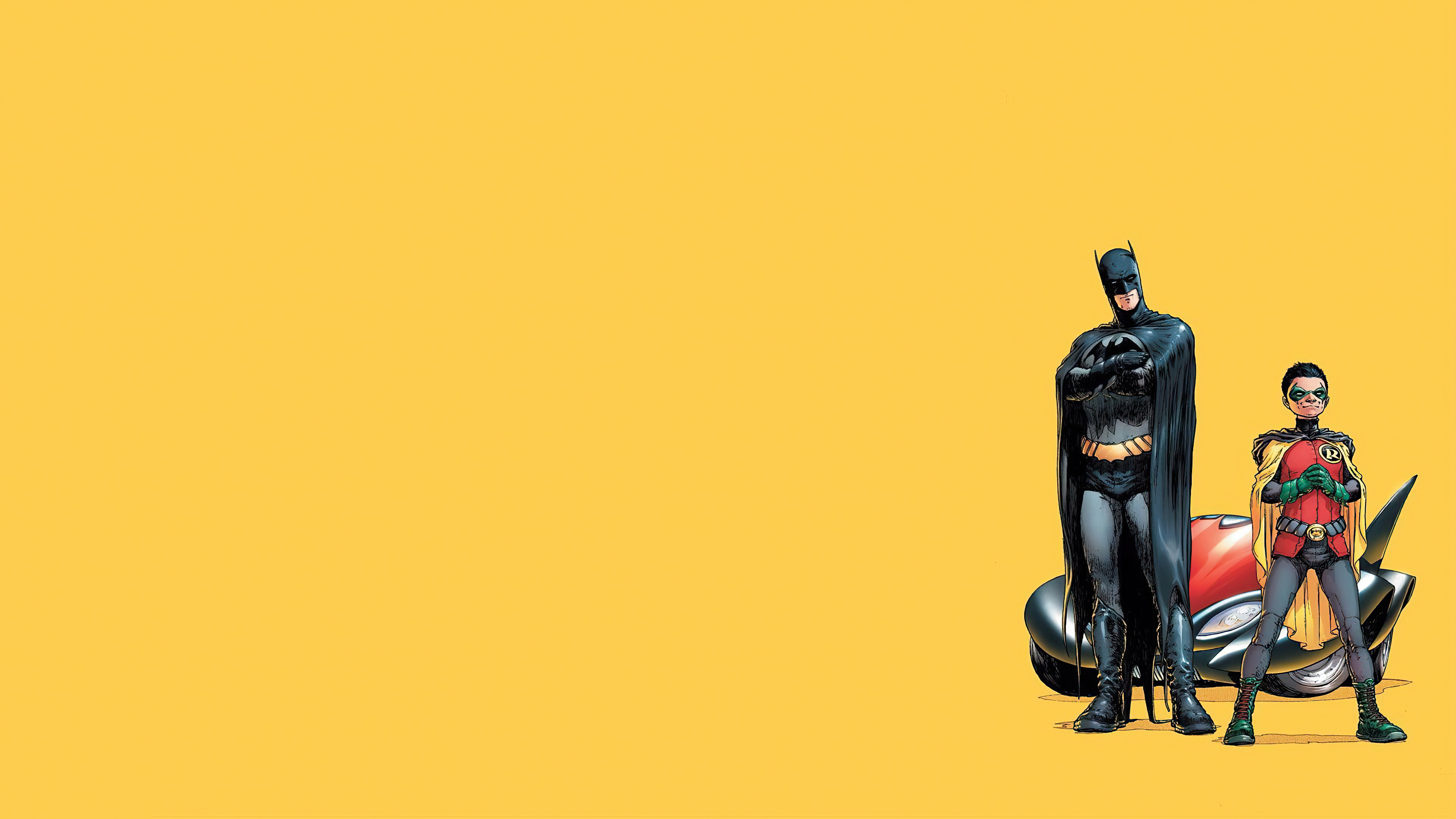 Batman And Robin Damian Wayne Wallpaper, HD Superheroes Wallpaper, 4k Wallpaper, Image, Background, Photos and Picture