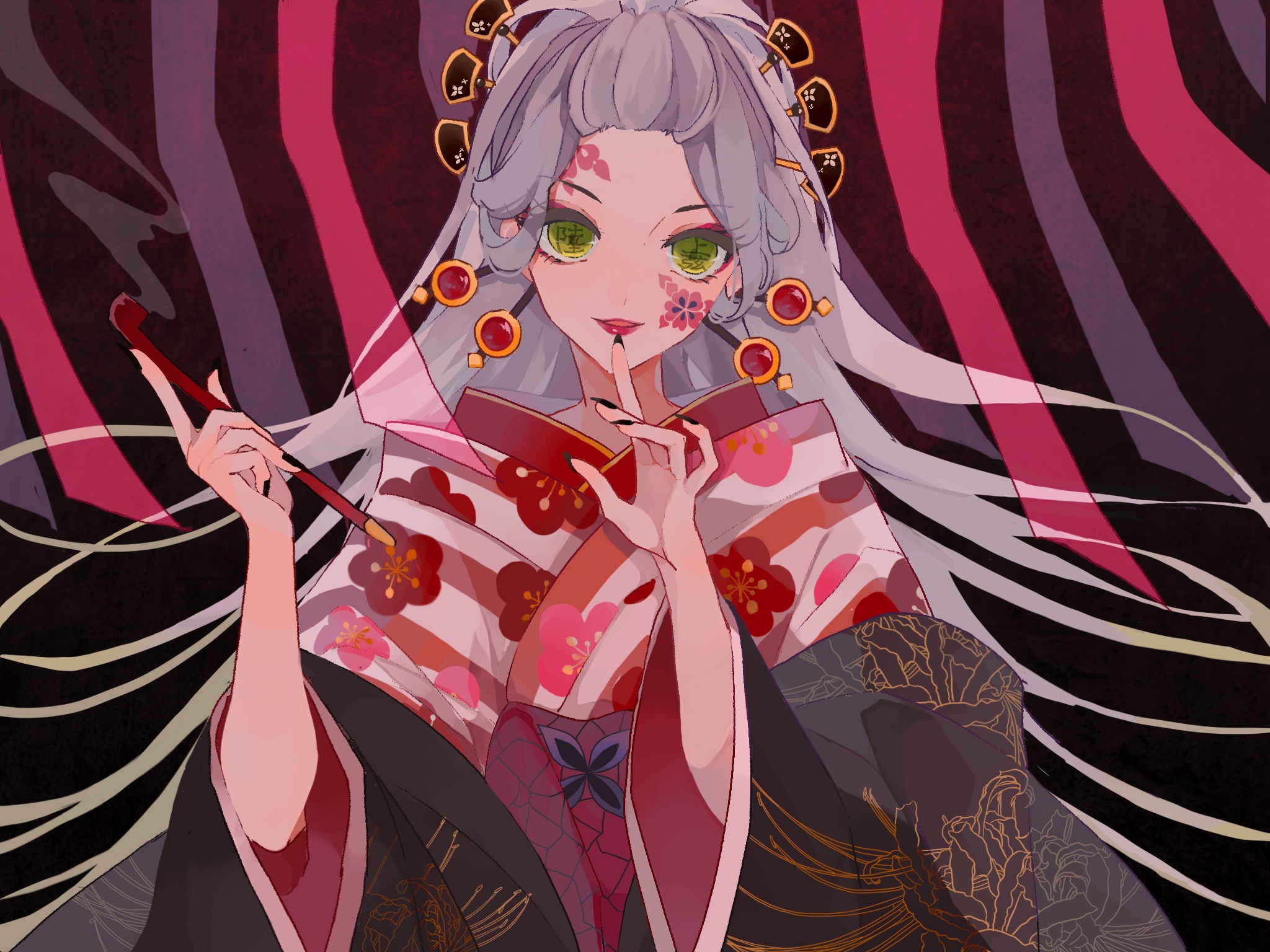 Download Daki (Demon Slayer) Anime Demon Slayer: Kimetsu No Yaiba HD Wallpaper