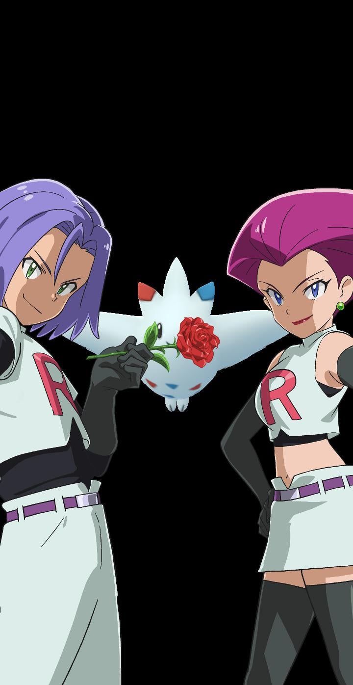 Info:The photobomb with Jessie and James taking a selfie(First picture) gives Meowth encounter and that with them scared(Second picture) gives Wobuffet encounter