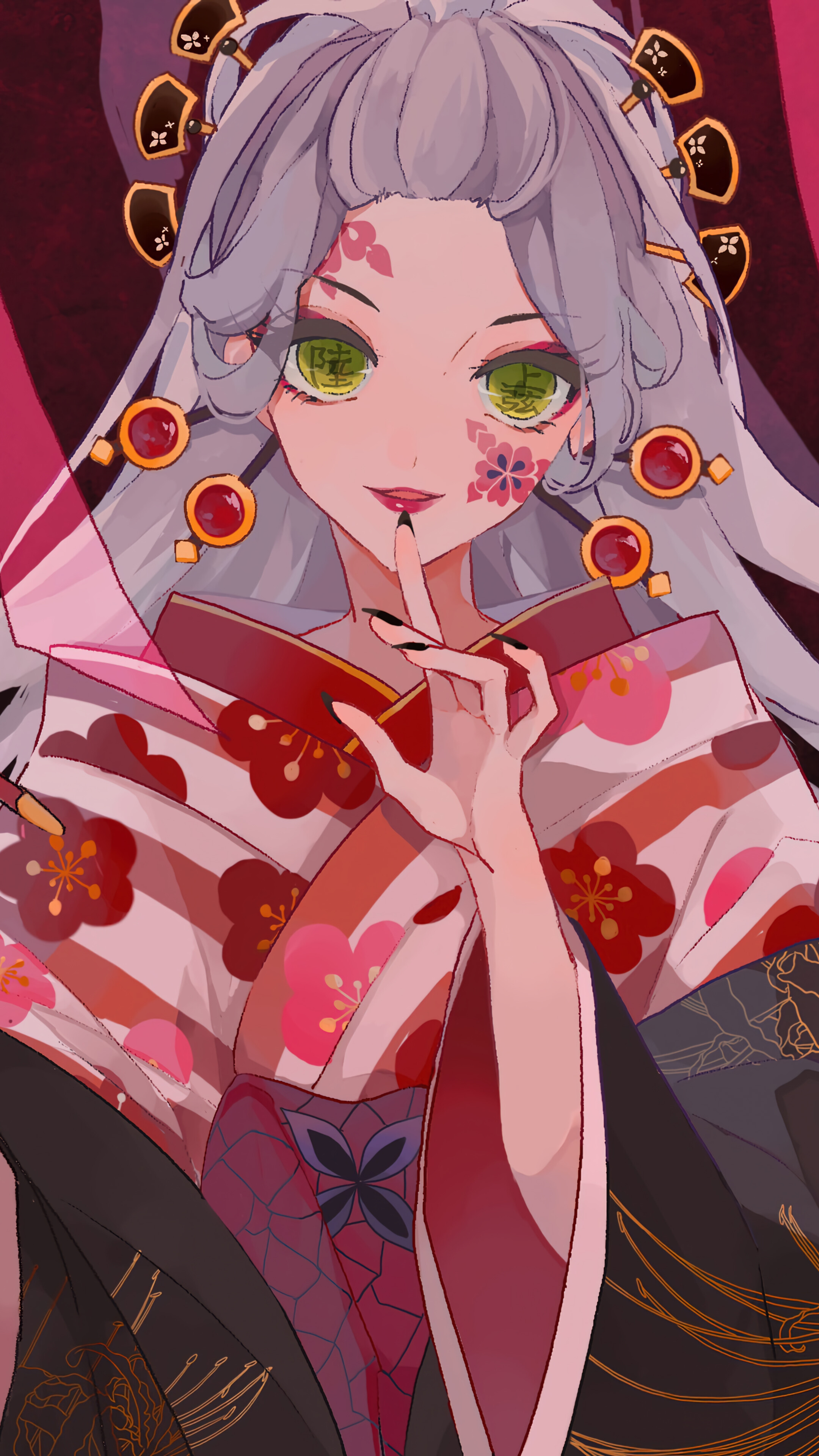 Daki Demon Slayer Wallpaper iPhone Phone 4K e