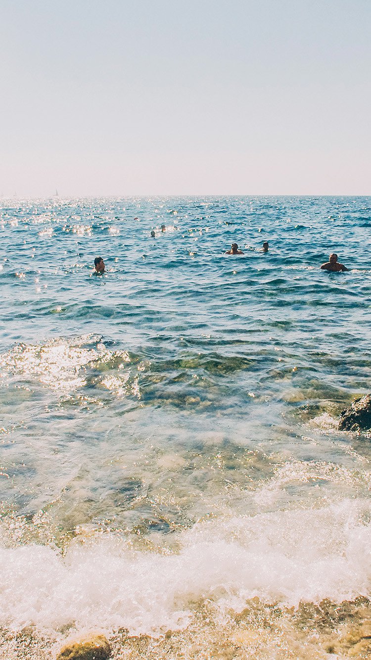 iPhone wallpaper. beach vacation swim ocean sea summer nature