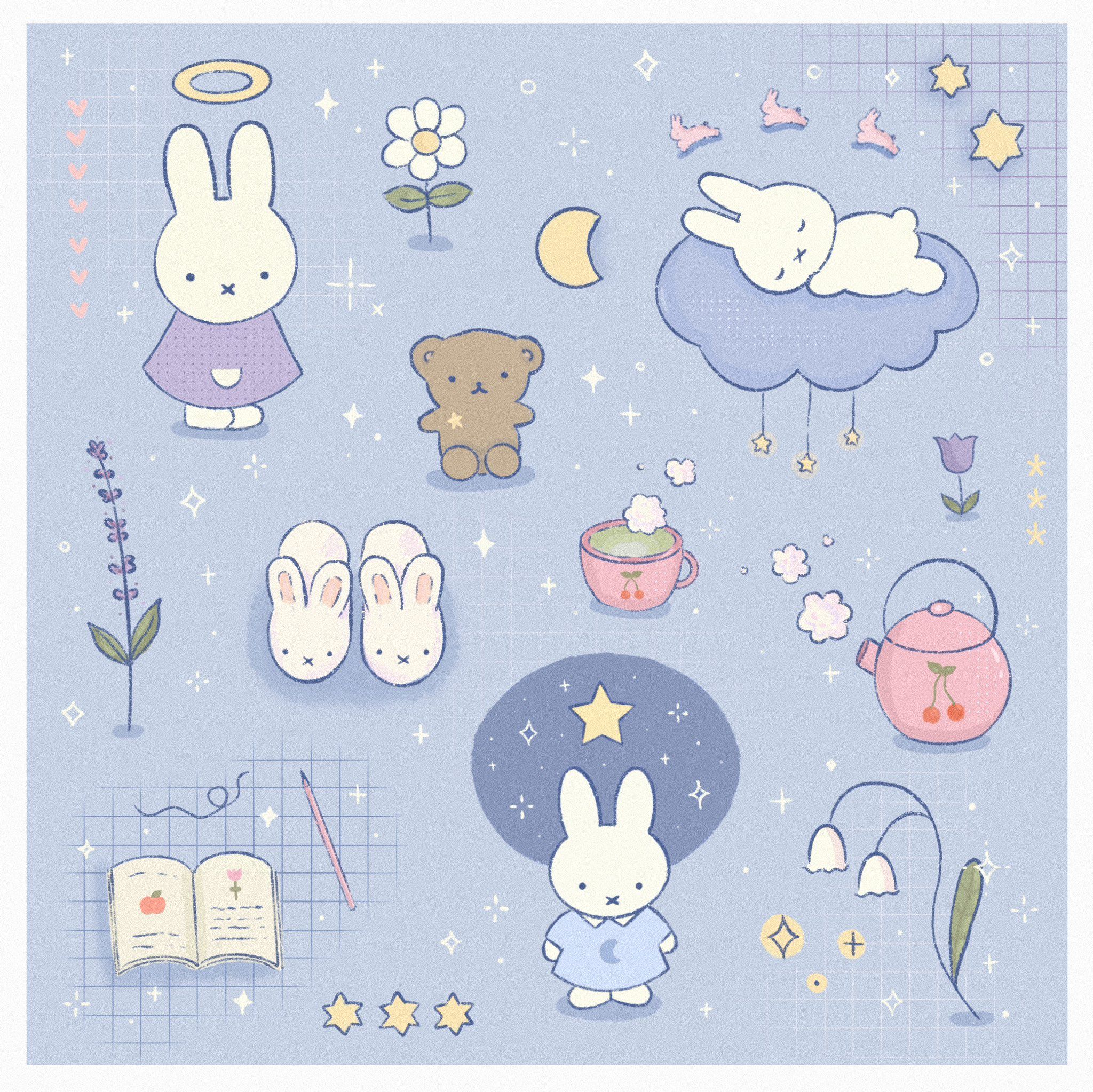 Miffy Wallpaper, HD Miffy Background on WallpaperBat