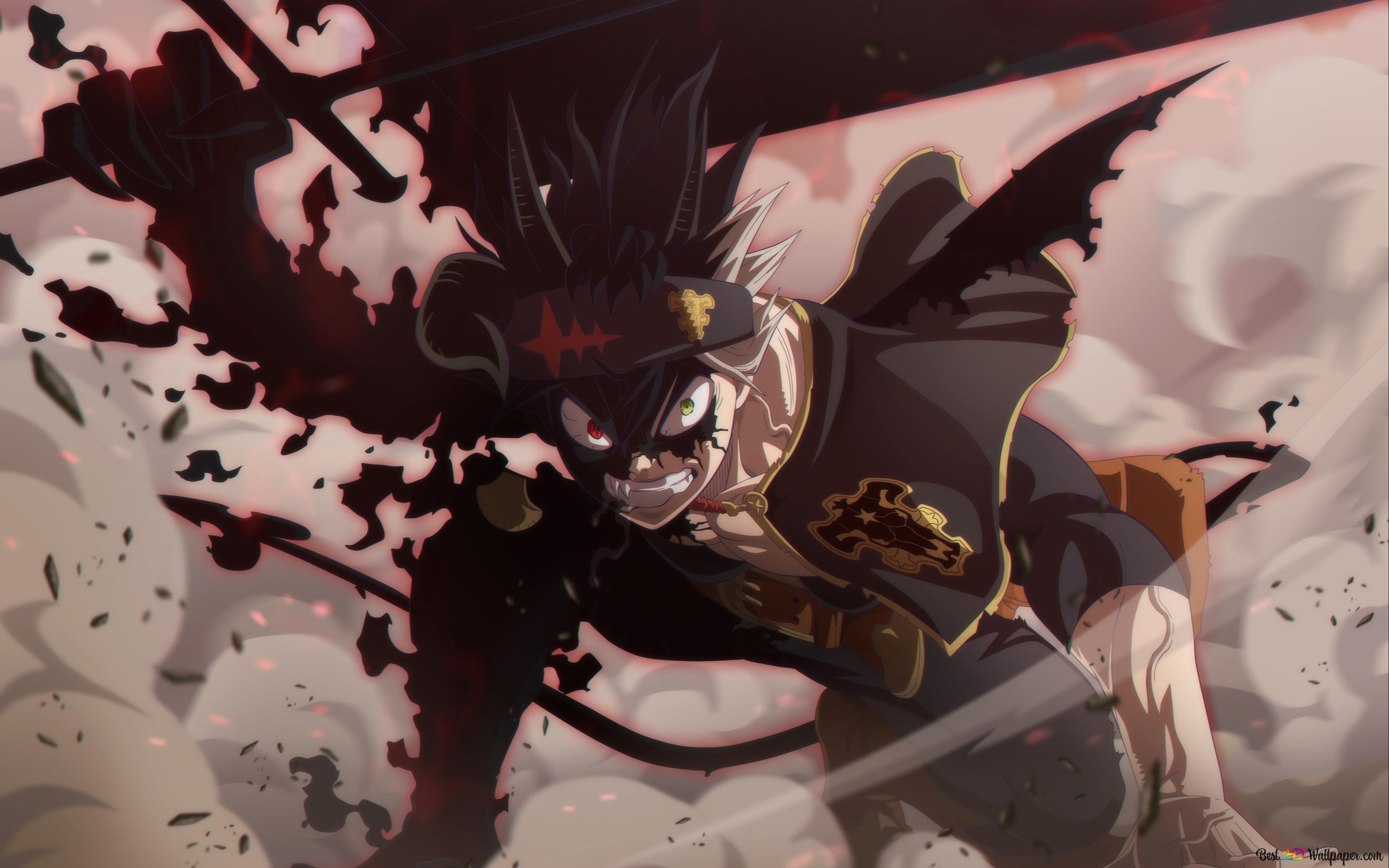 Black Clover New Demon Form 4K wallpaper download