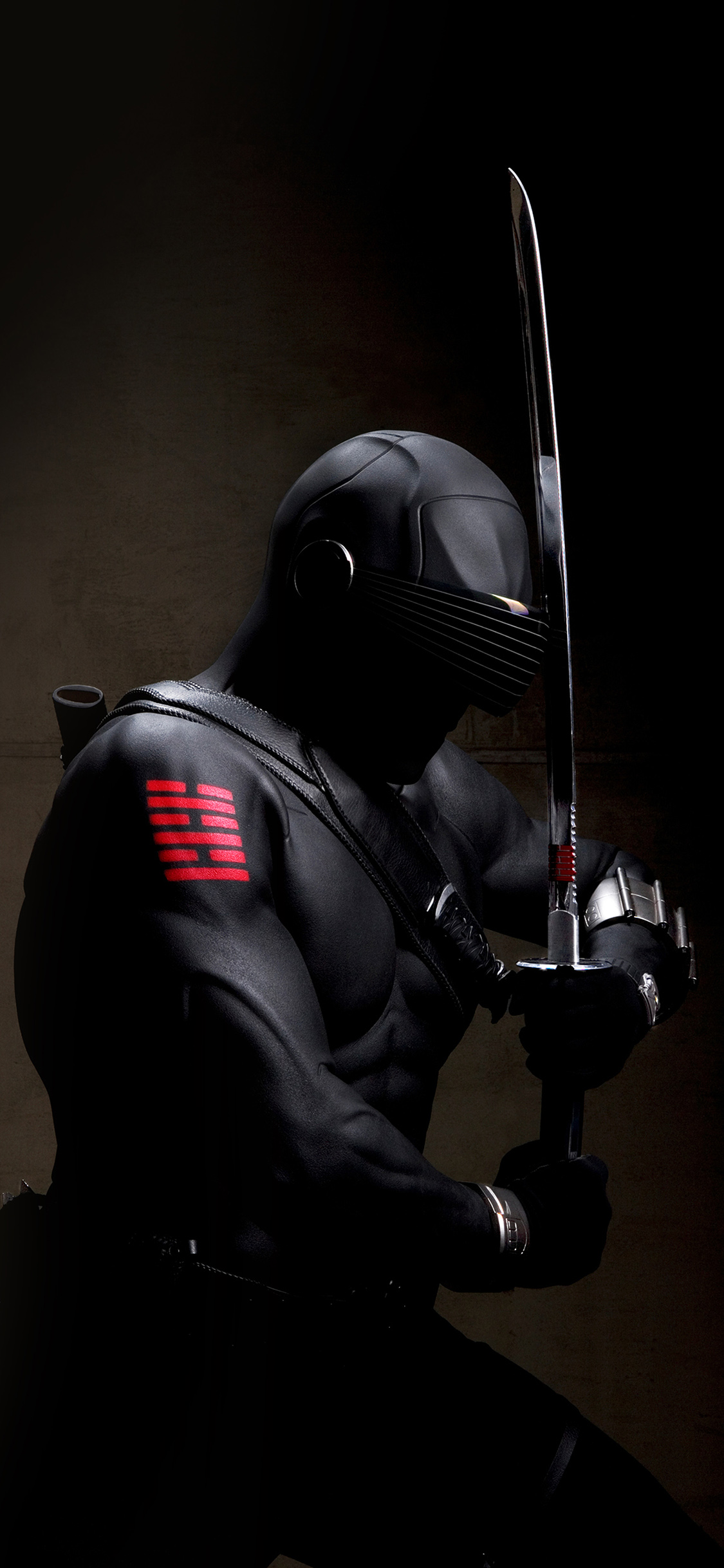 gi joe snake eye ninja art dark hero