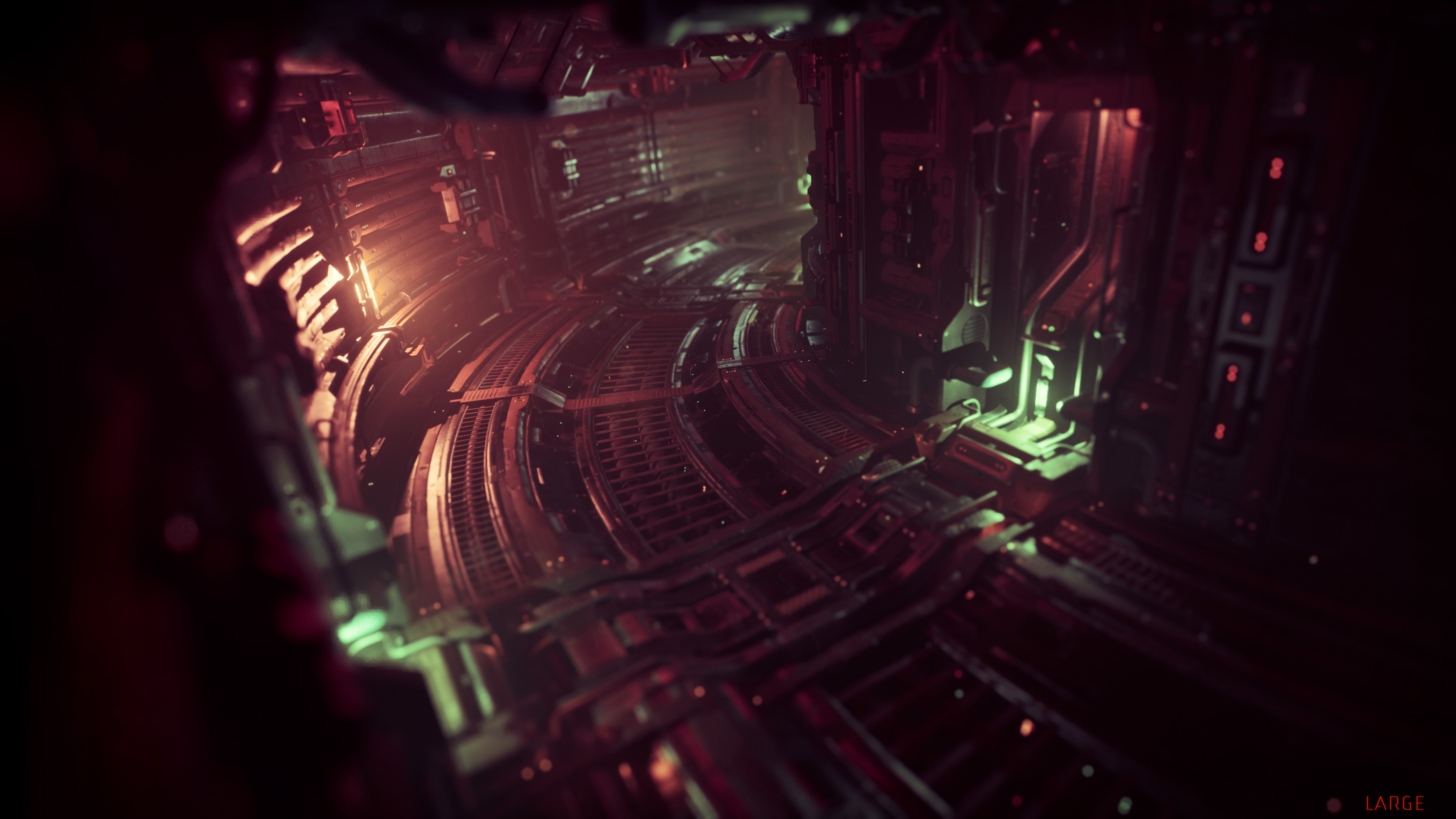 Manuel Pla Sci Fi Interior