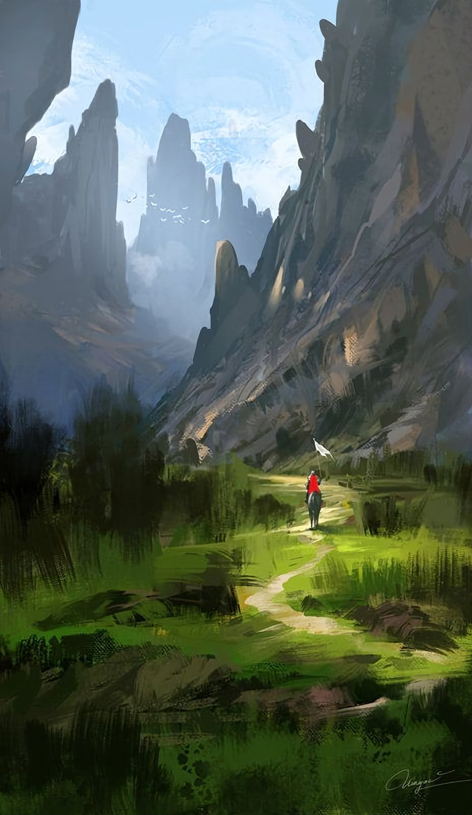 Illustration Nature Phone Wallpaper