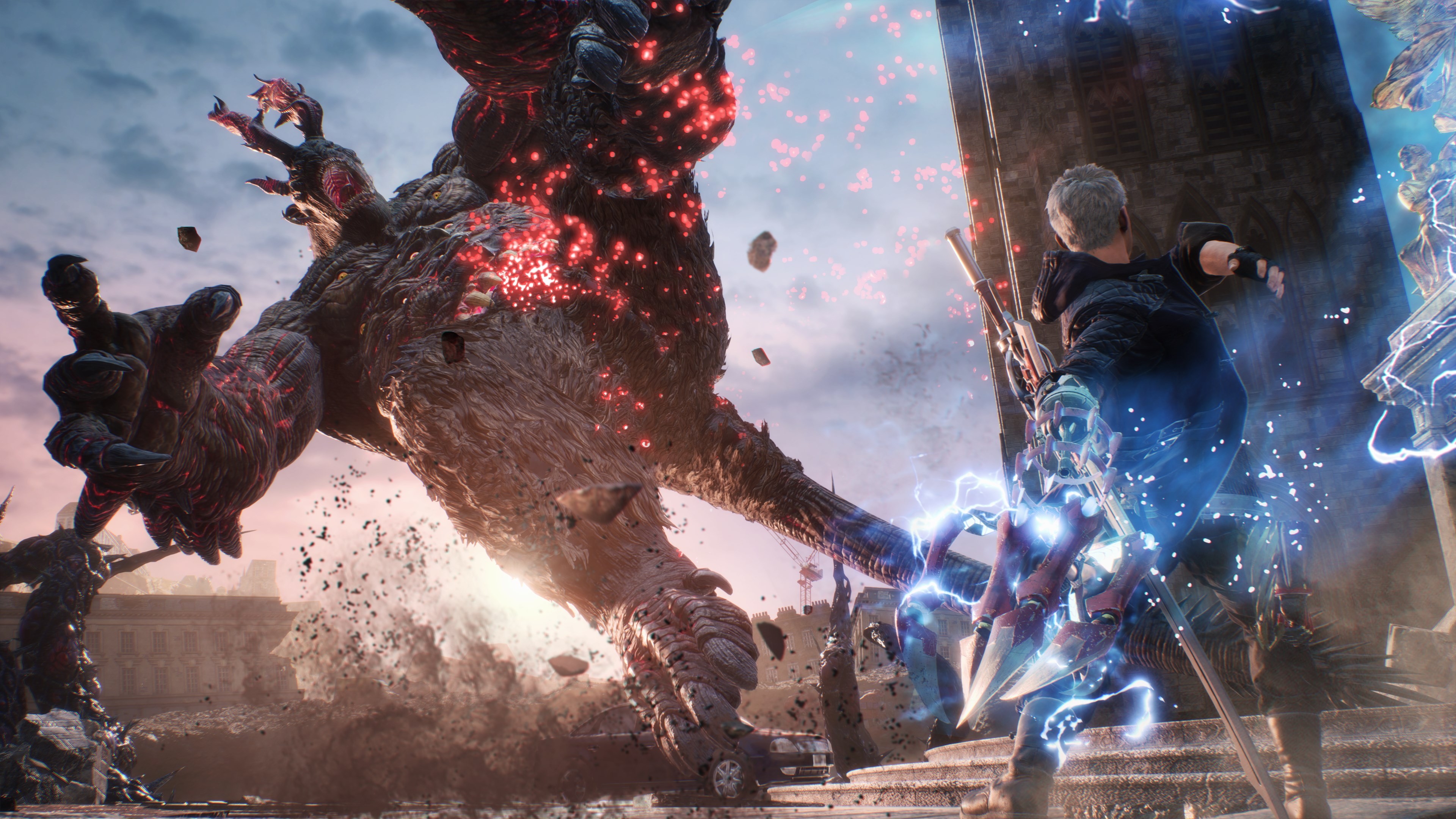 Wallpaper Devil May Cry 5, Nero, Devil May Cry, Dante, Capcom, Background Free Image