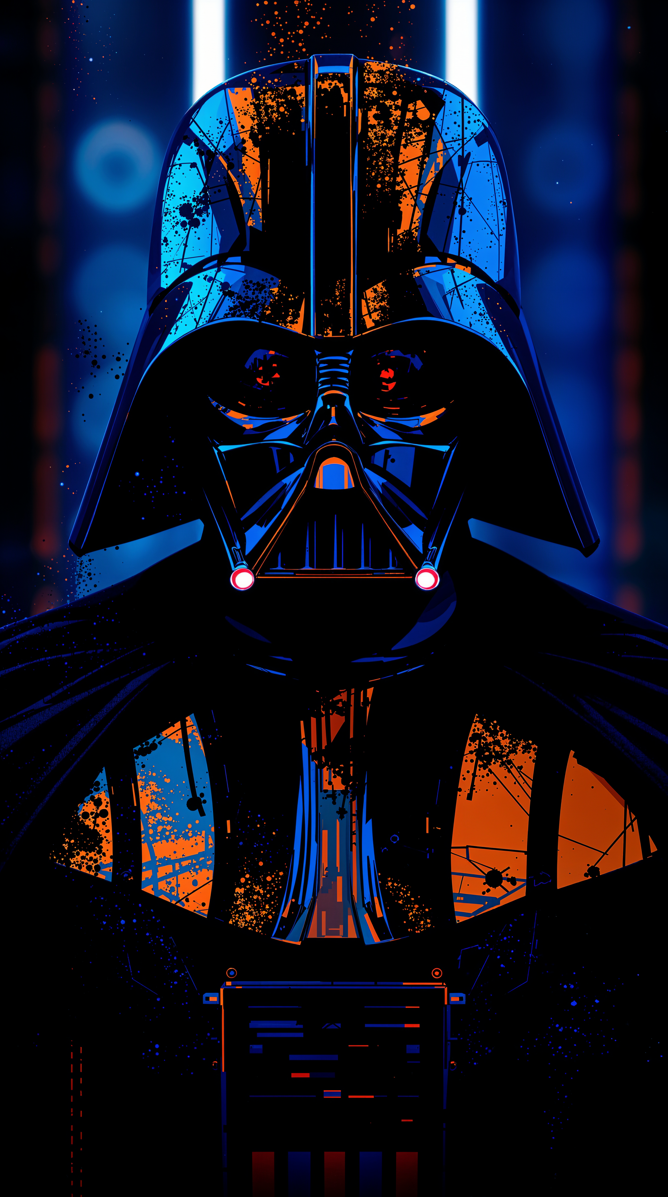 Darth Vader: Epic Phone Wallpaper for Star Wars Fans