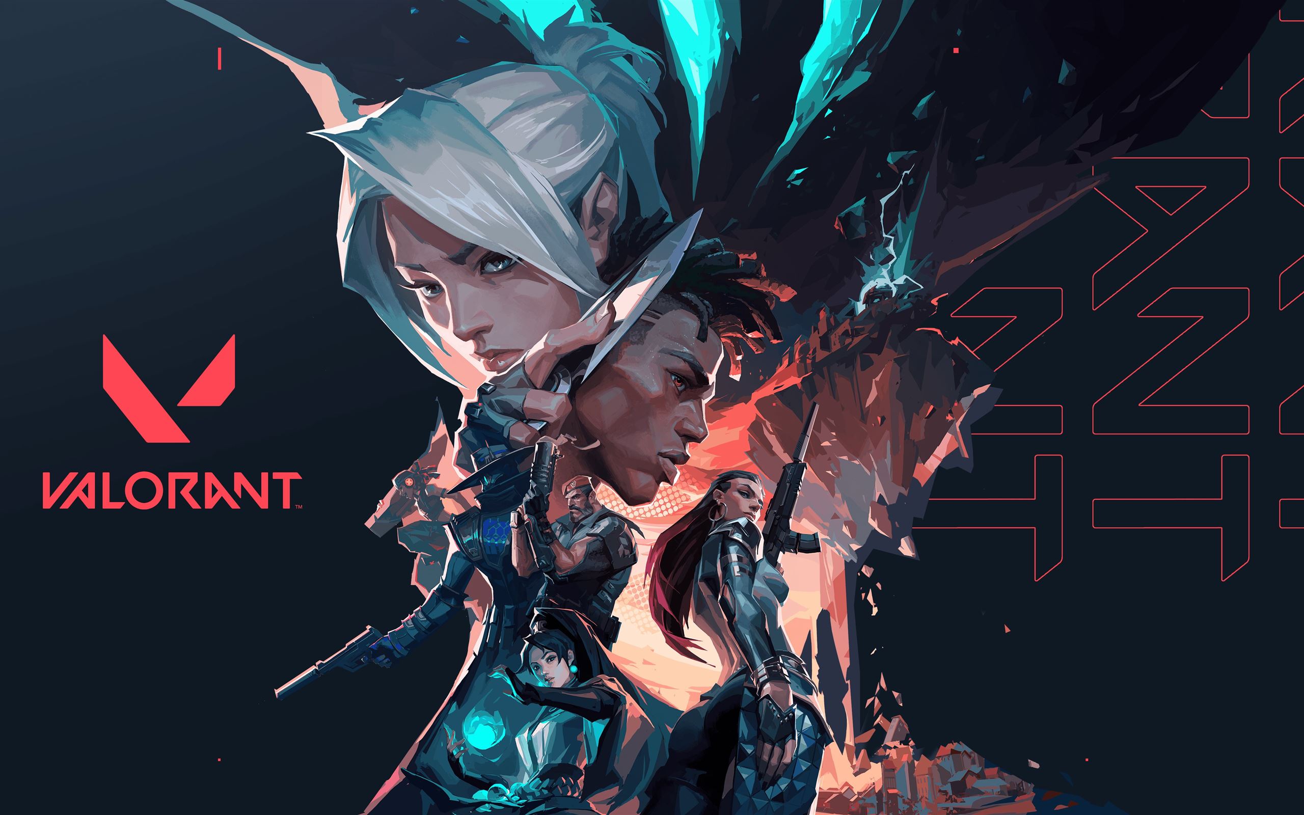 valorant 2020 5k game MacBook Air Wallpaper Download