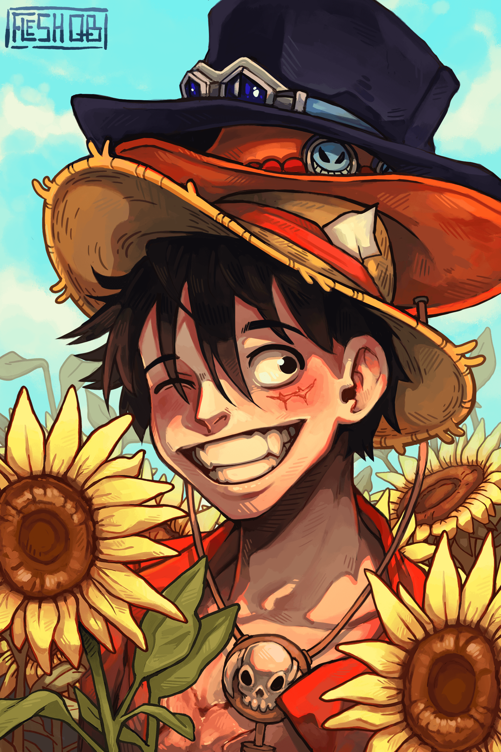 Made a phone wallpaper of my favourite sunny boy!