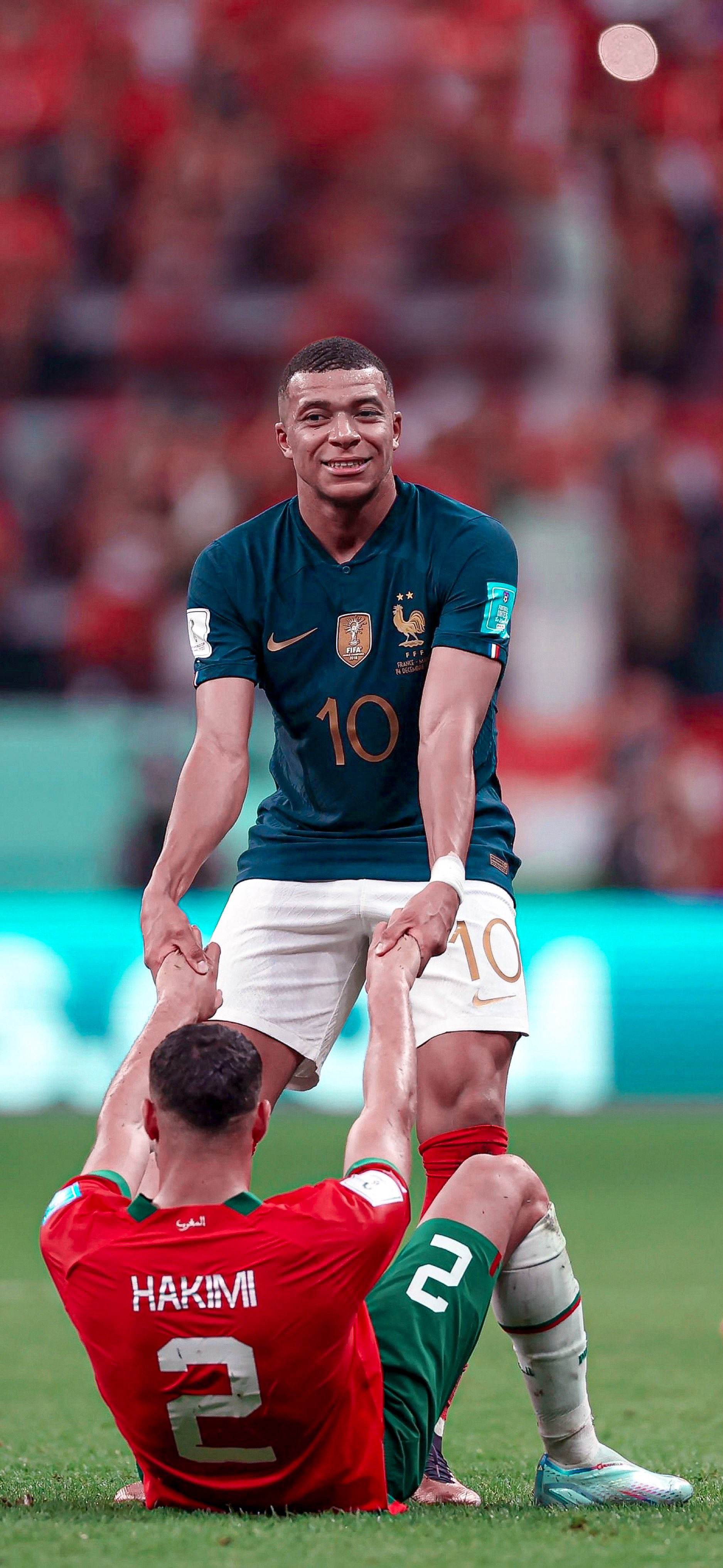 Free Download 4K & HD FIFA World Cup Qatar 2022 Kylian Mbappé Wallpaper for iPhone & Android Phones