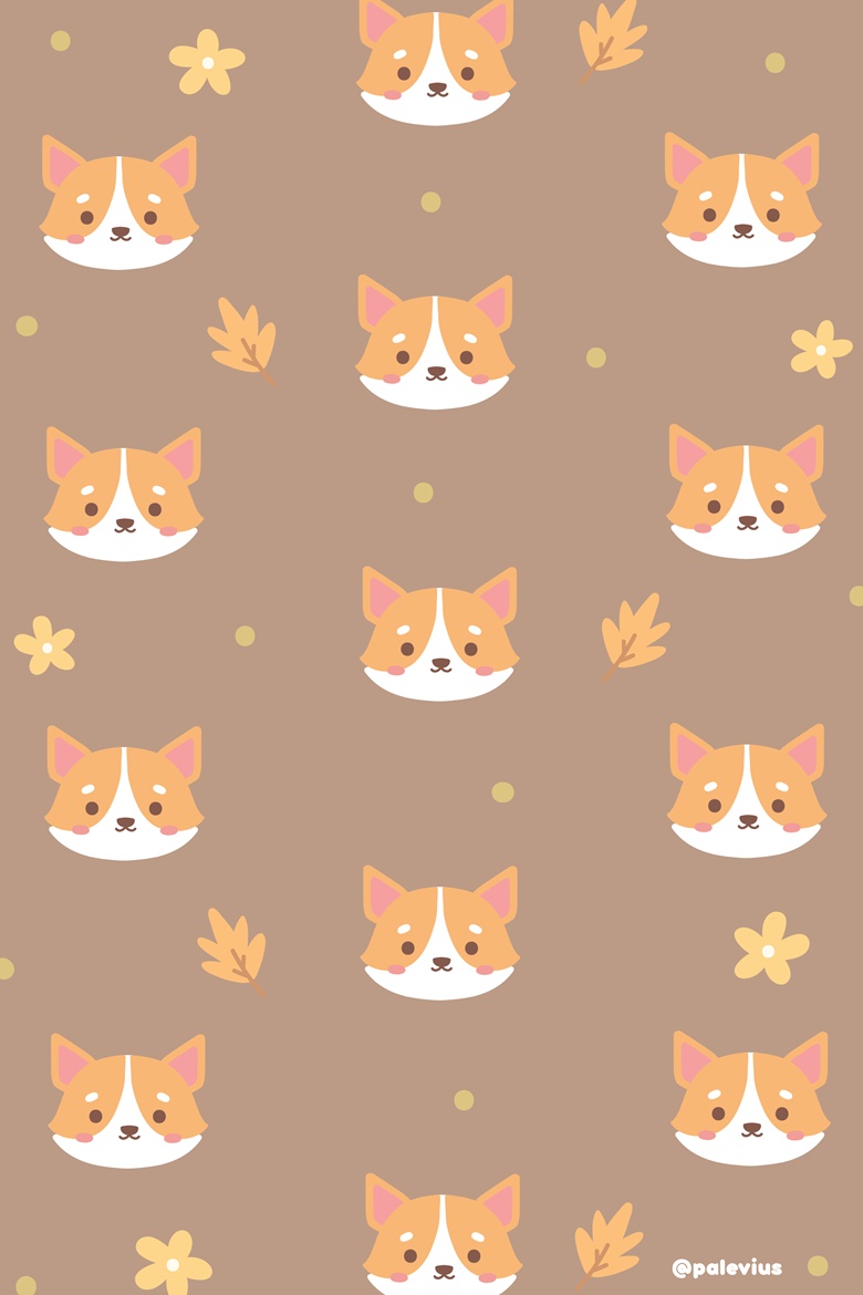 Corgi Patterned Wallpaper's Ko Fi Shop