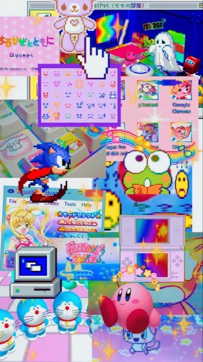 Weirdcore Wallpaper - iPhone wallpaper themes, Cute wallpaper, Kidcore wallpaper