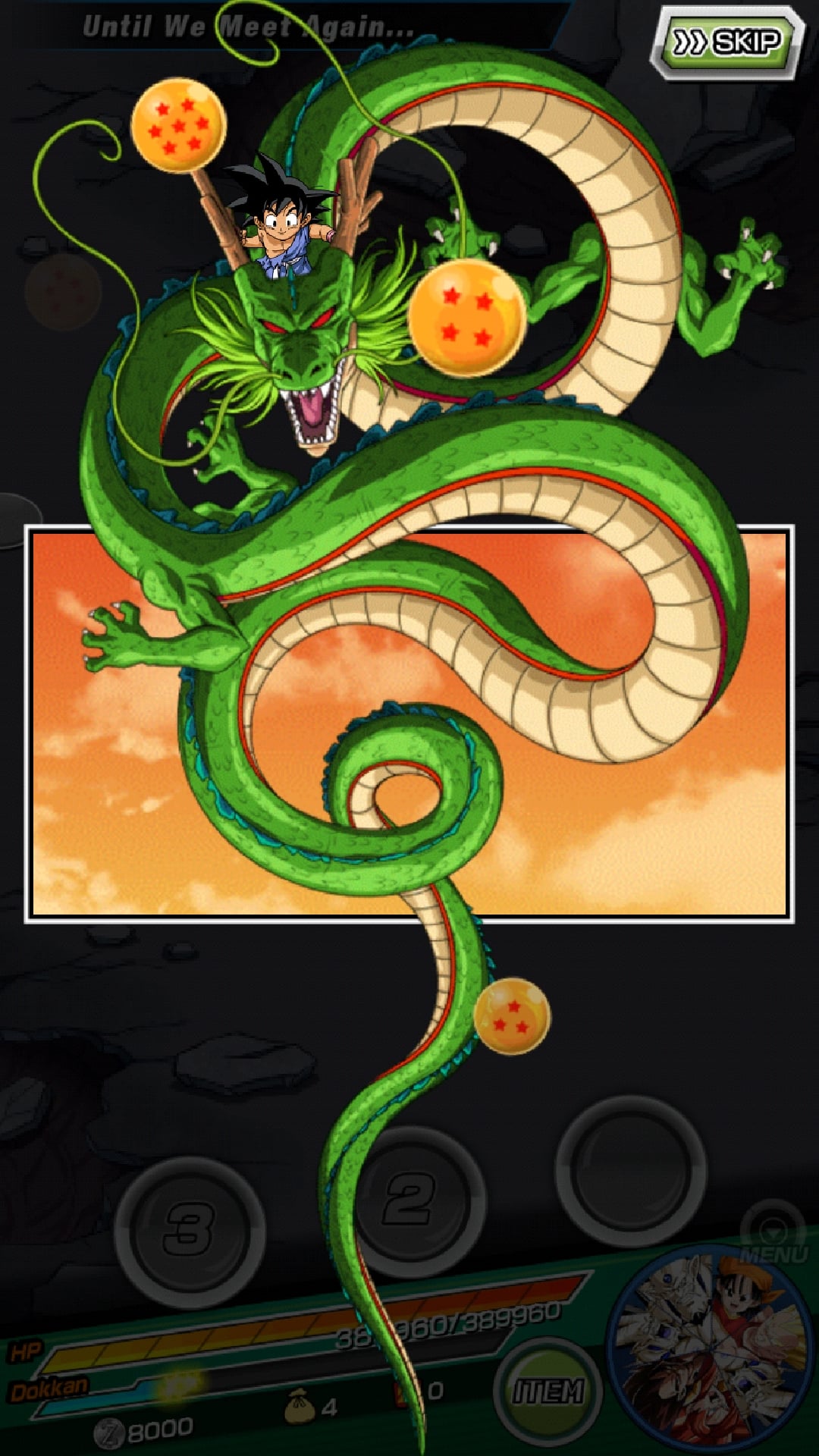 Does anyone have this picture without the background? So just Goku with Shenron and the Dragon Balls