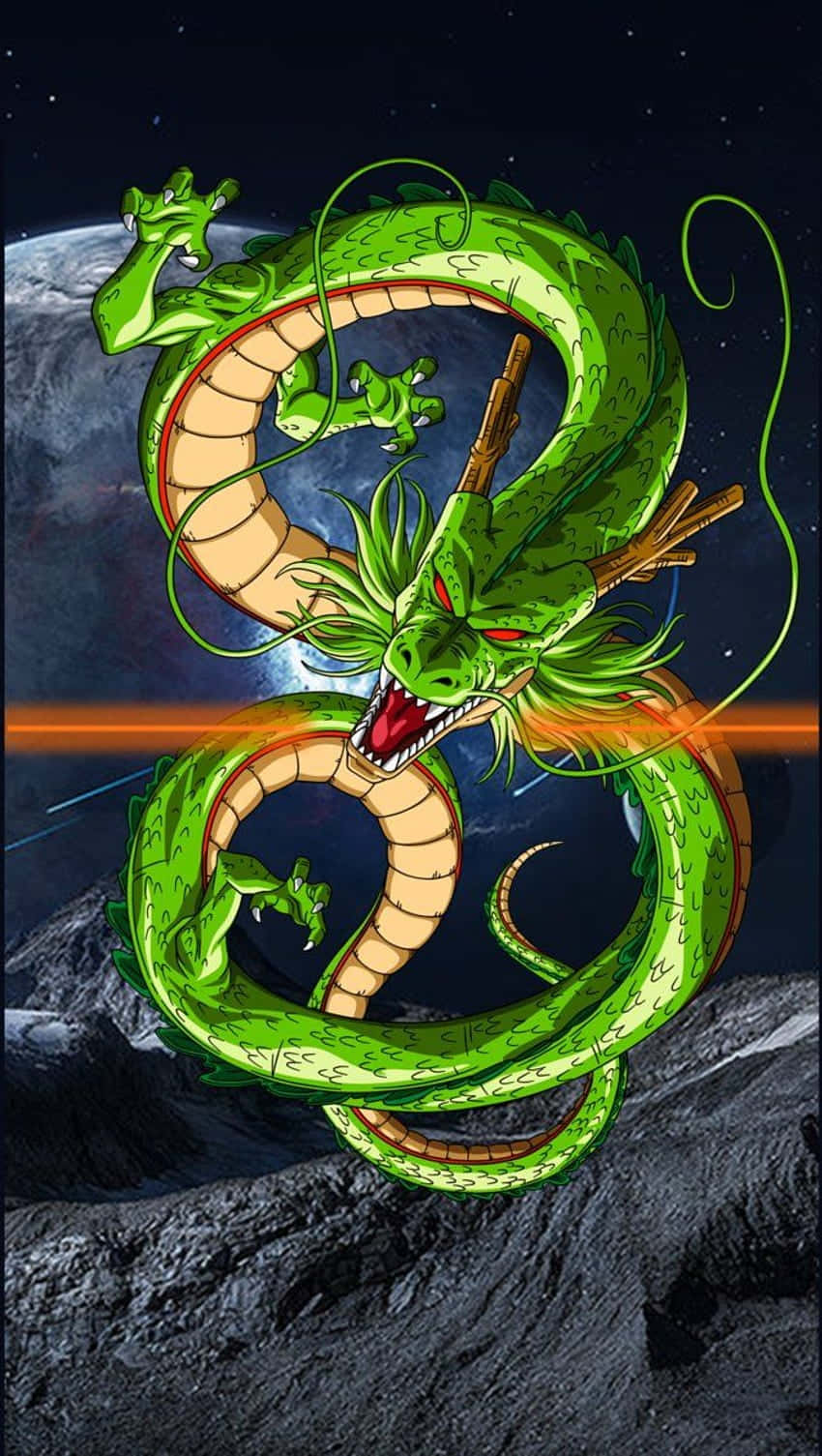 Download Shenron Space Backdrop Dragon Ball Z Wallpaper