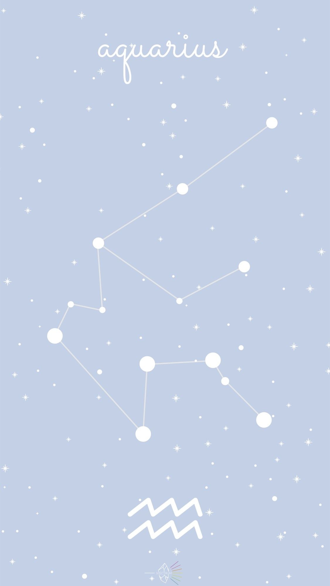 Aquarius Zodiac Sign Wallpaper