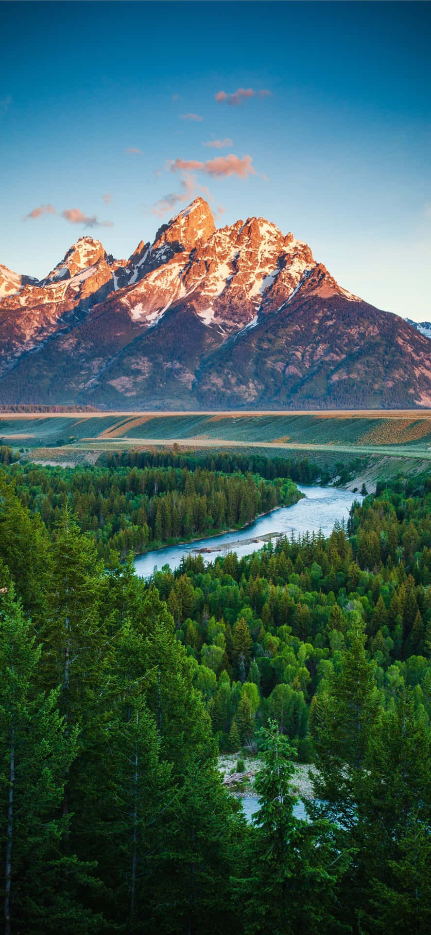 Mountain Ranges Nature 4k iPhone Wallpaper