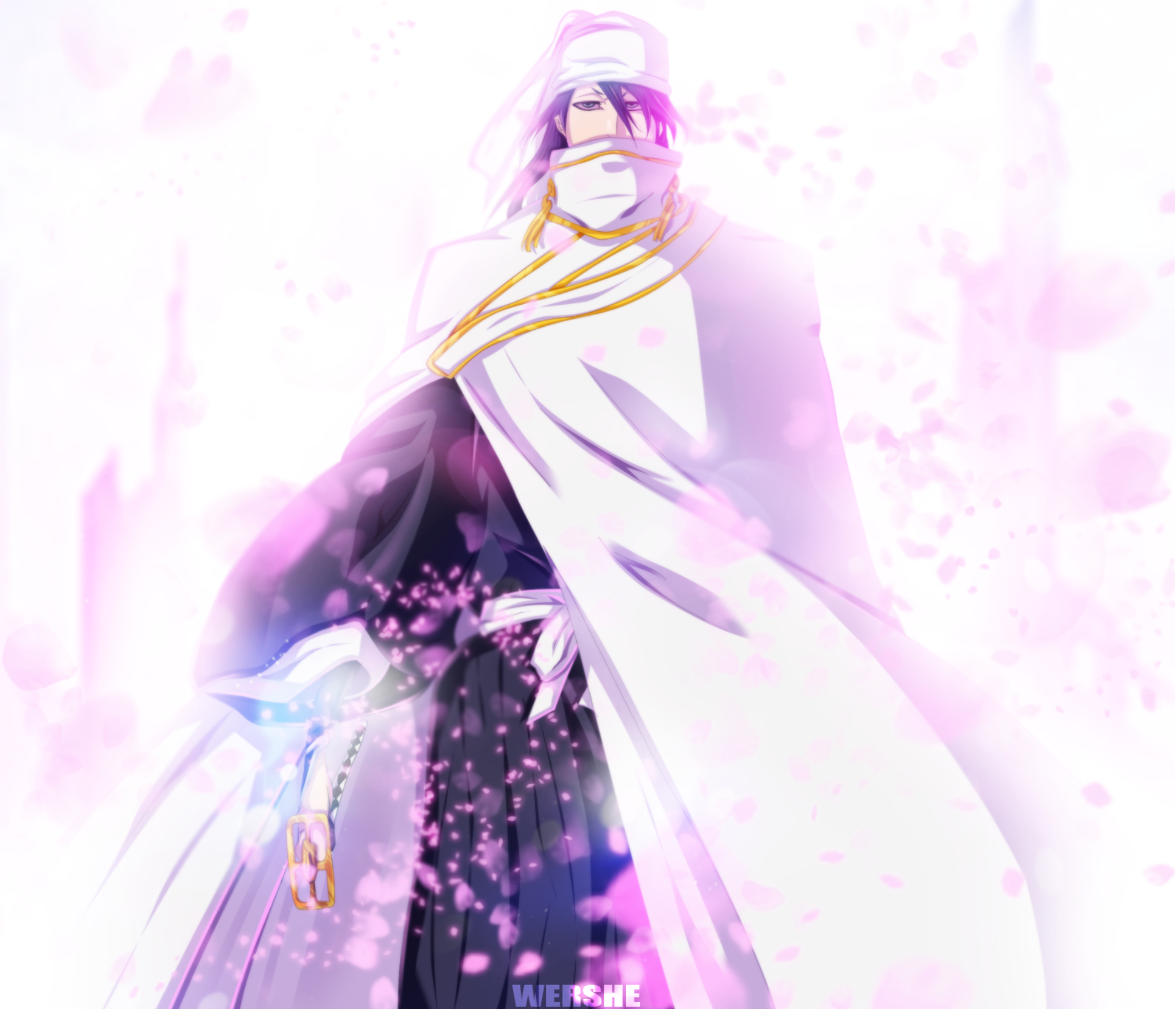 Download Byakuya Kuchiki Anime Bleach HD Wallpaper