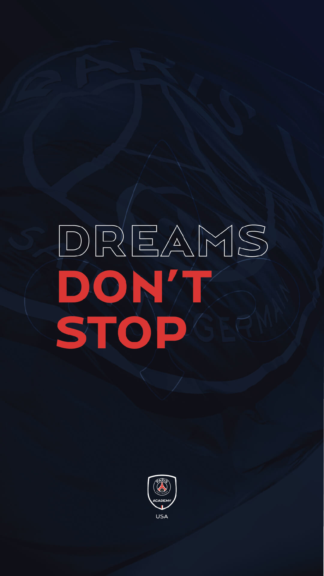 Wallpaper. Paris Saint Germain Academy USA