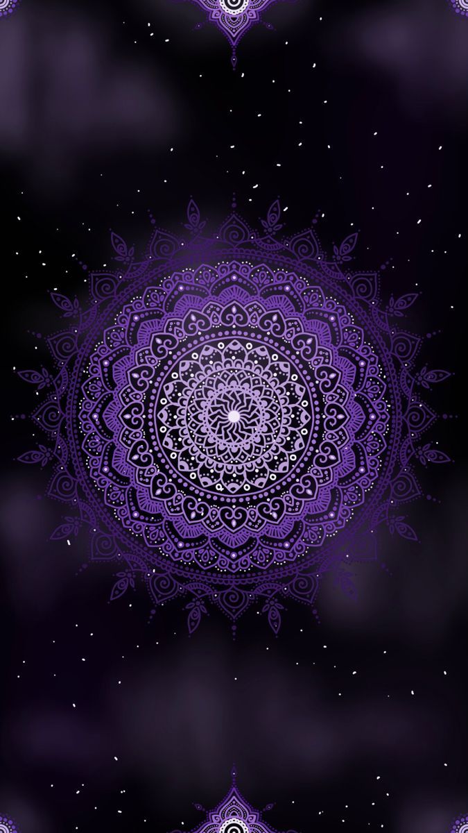 Purple Mandala Wallpaper, HD Purple Mandala Background on WallpaperBat