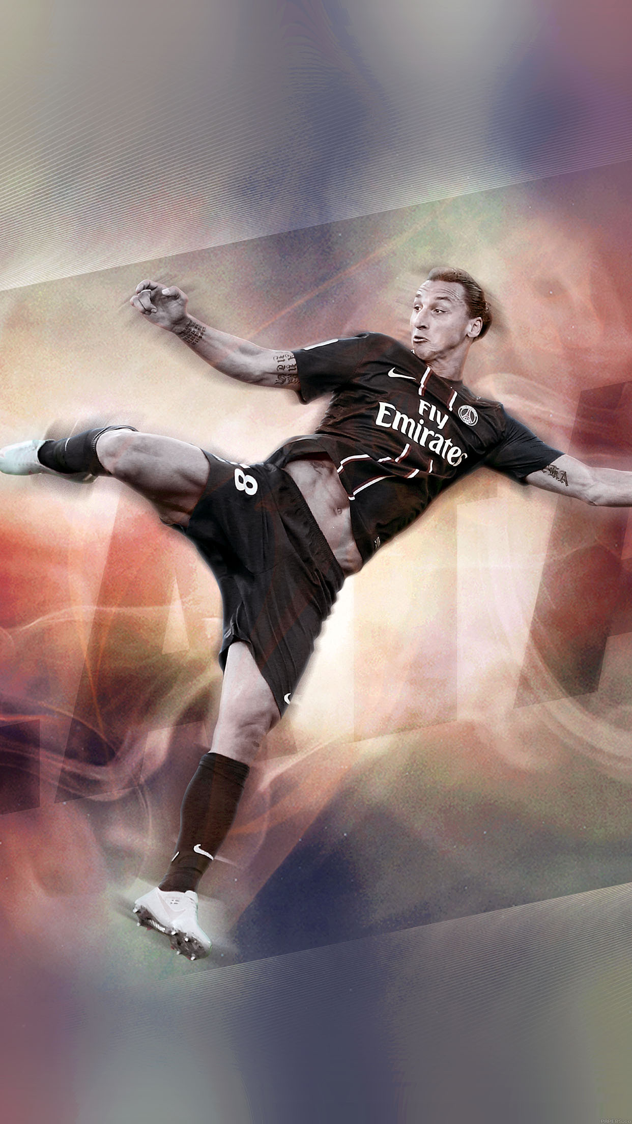 wallpaper zlatan Ibrahimovic paris saint germain sports soccer