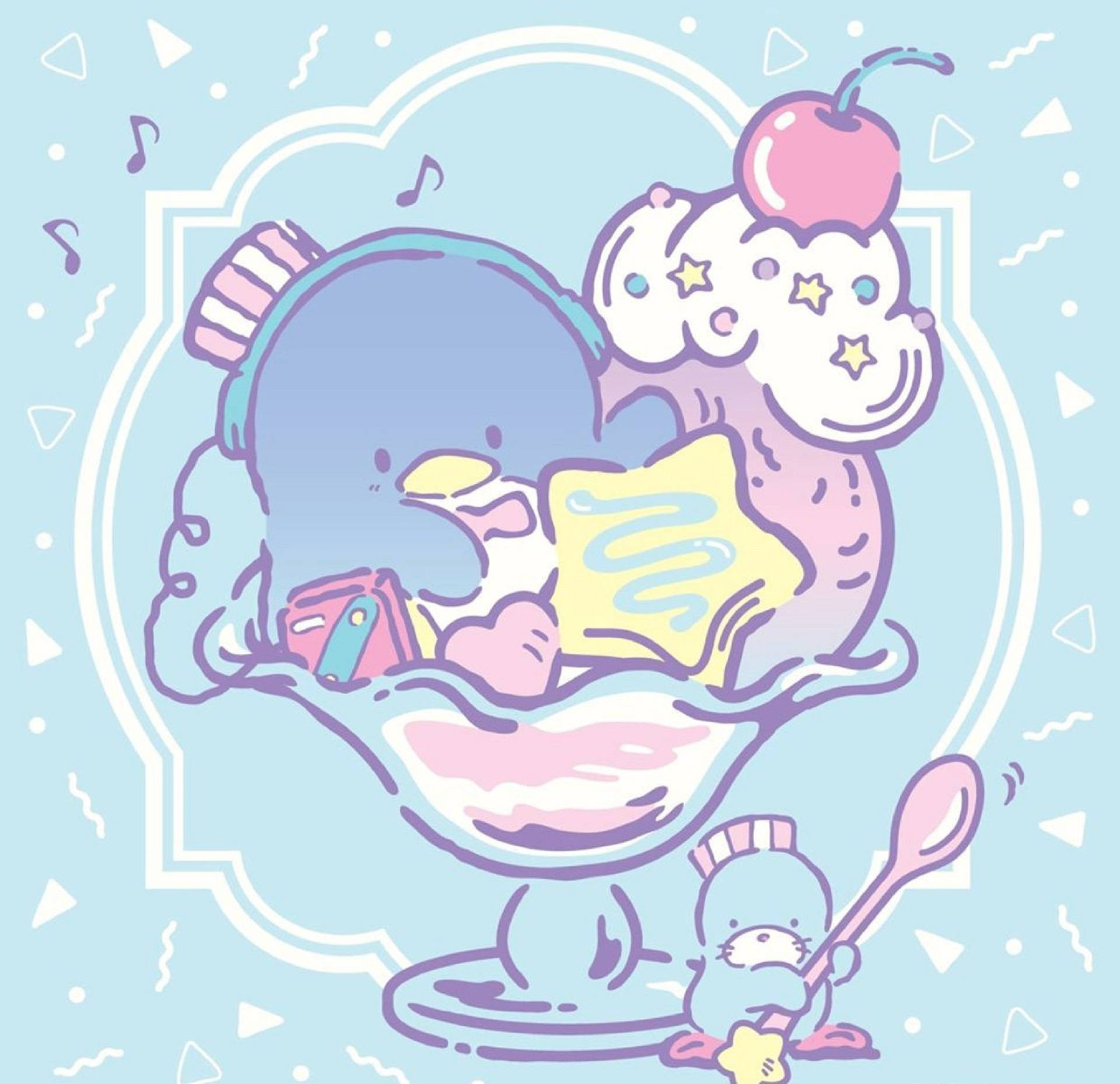 Tuxedo Sam Wallpaper