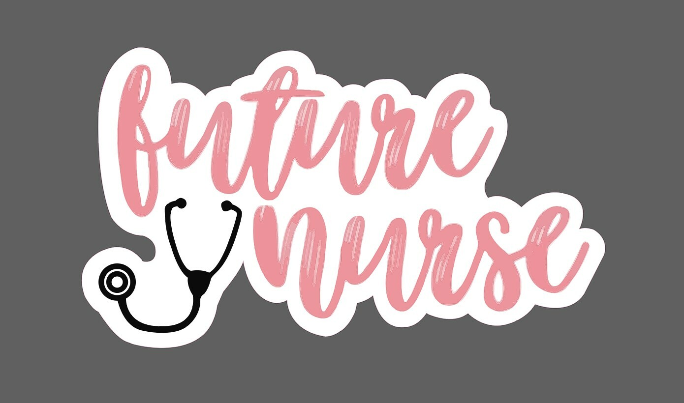 Future Nurse Sticker School Waterproof