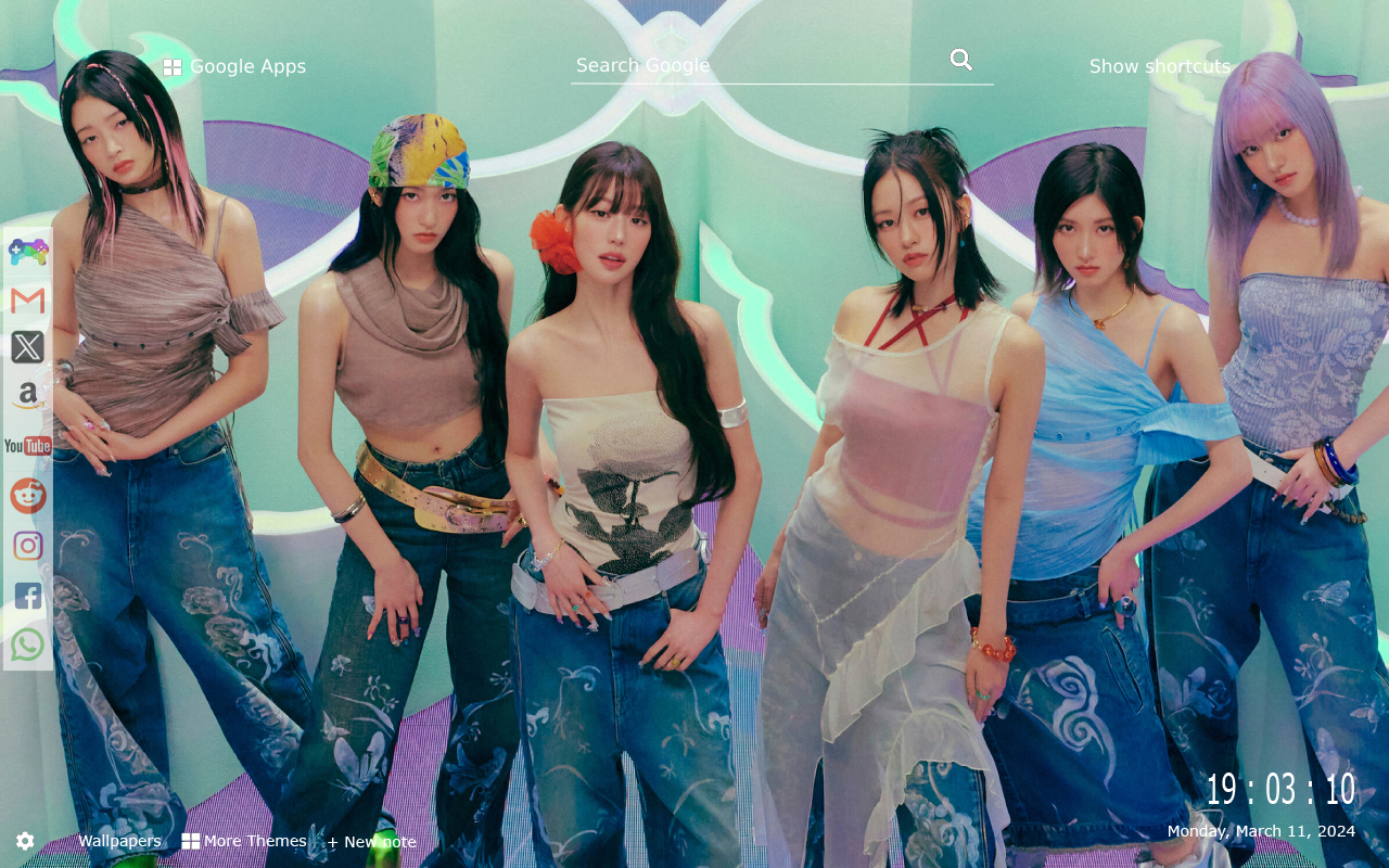 IVE (아이브) Wallpaper New Tab Gameograf Web Store