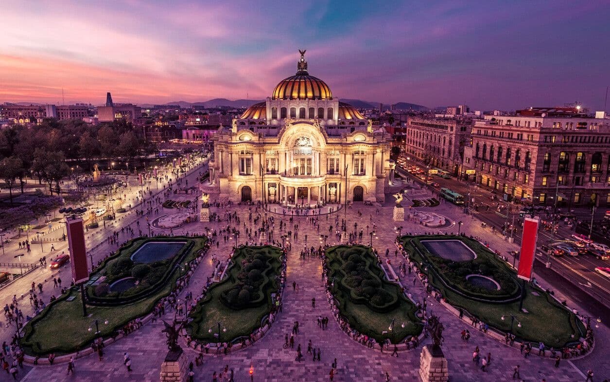 Mexico City and the Yucatan