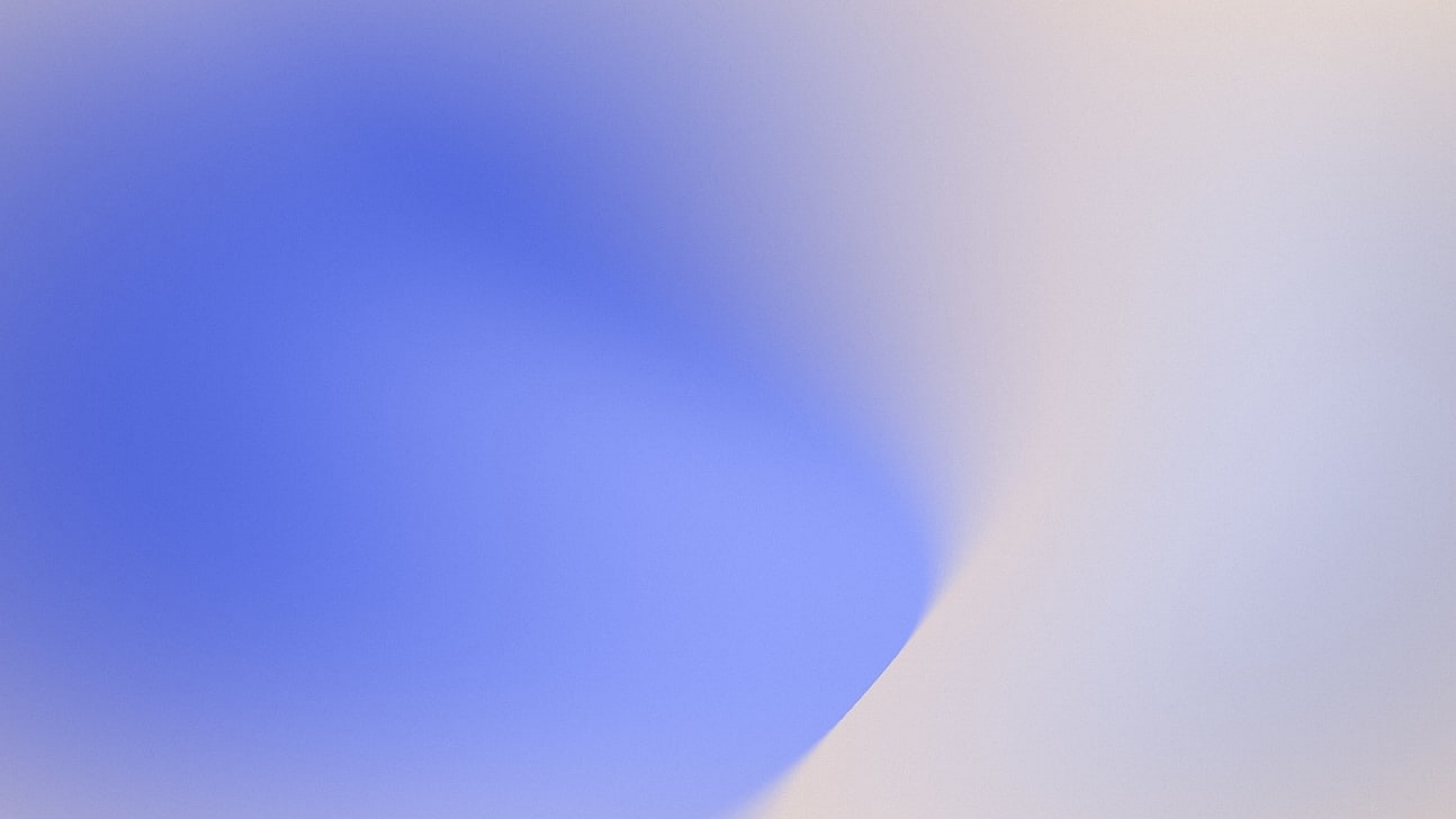 White And Blue Gradient Abstract Art