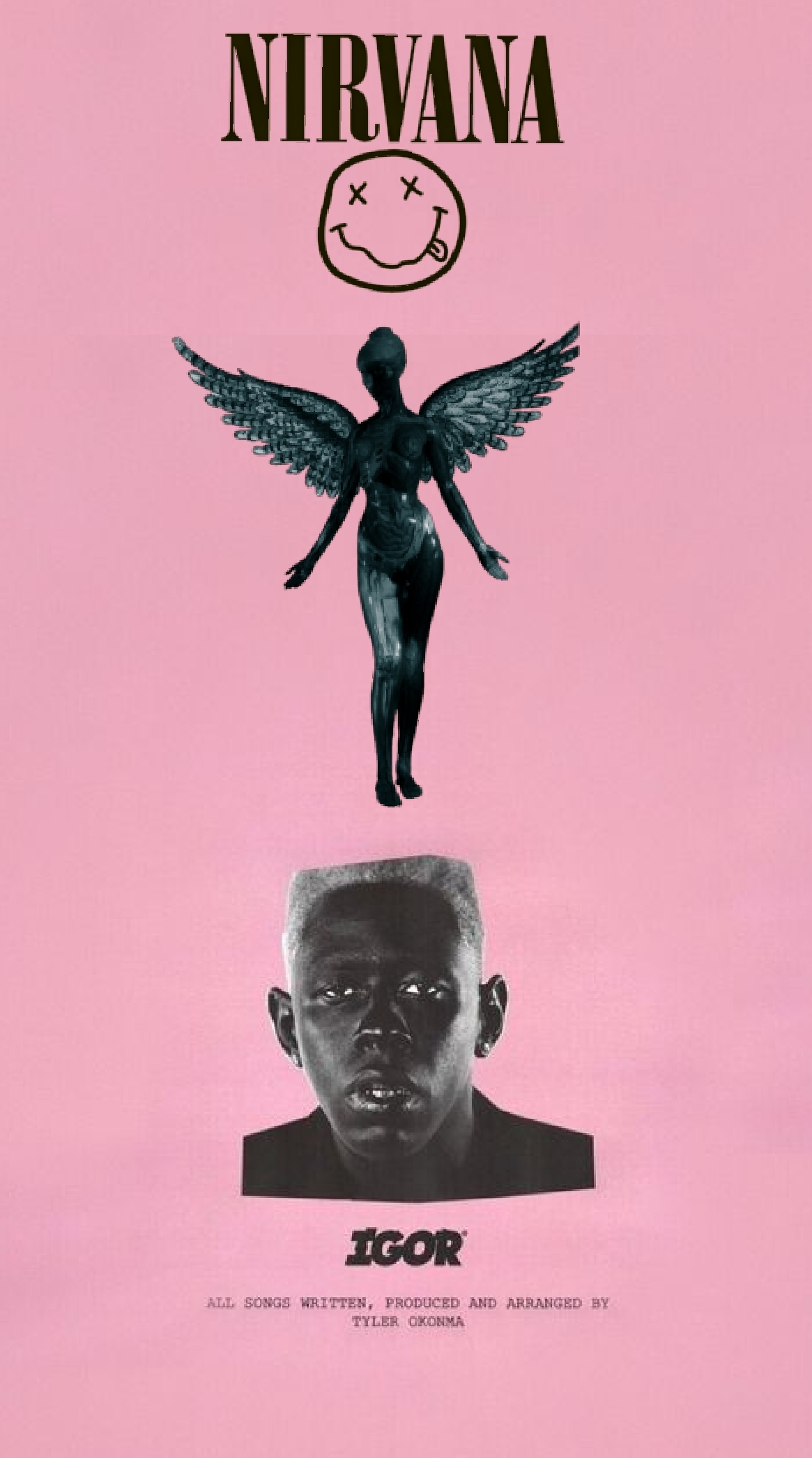 I made this phone wallpaper from two of my favourite artists, enjoy :)